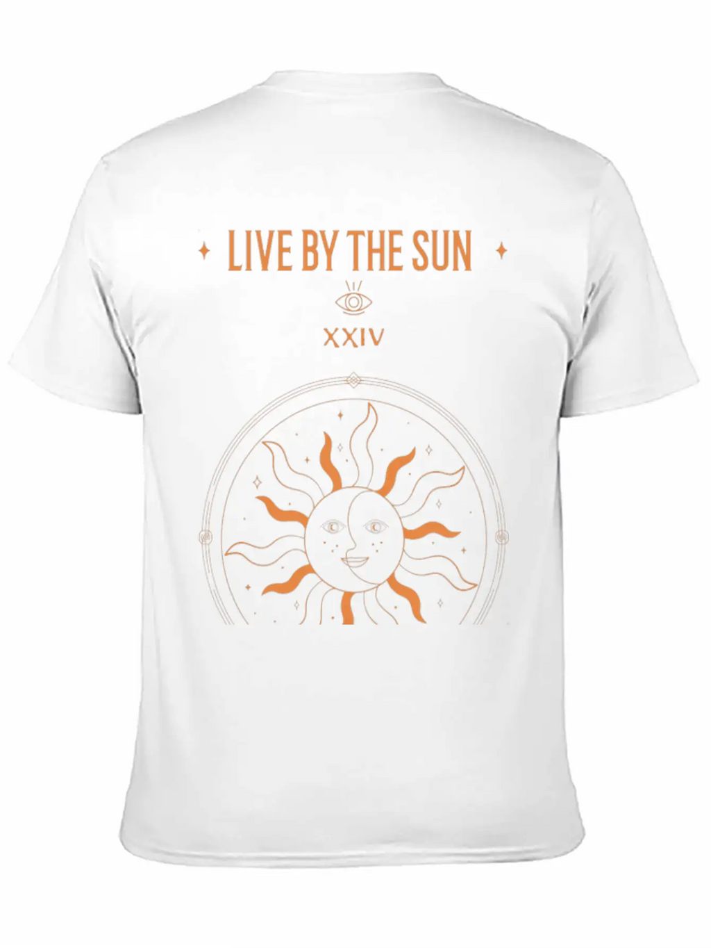 Bohemian Sun Design Retro Retro TEAM Boho Design Unisex Short Sleeve Soft Cotton T-Shirt – Casual Everyday Wear