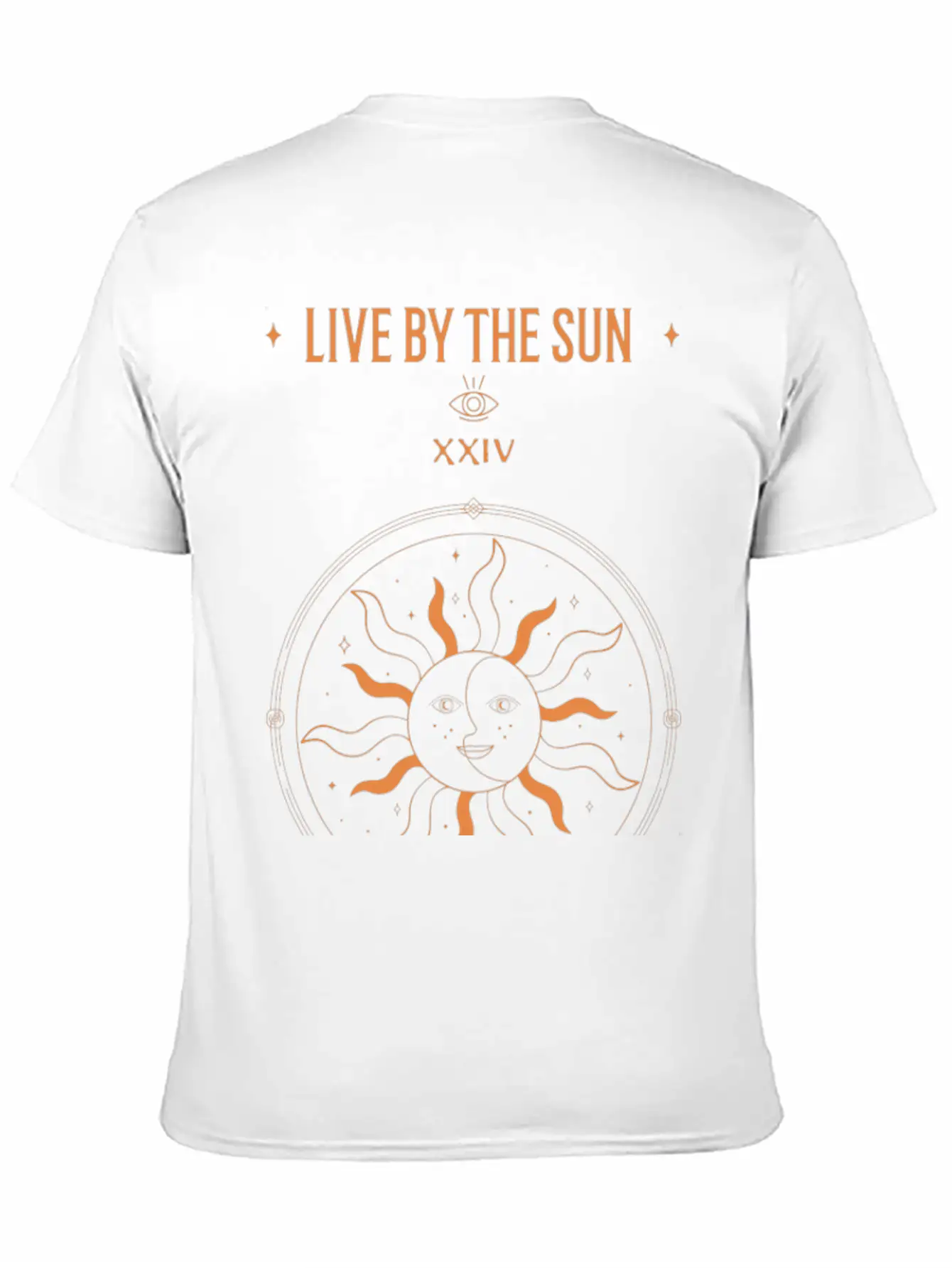 Bohemian Sun Design Retro Retro TEAM Boho Design Unisex Short Sleeve Soft Cotton T-Shirt – Casual Everyday Wear