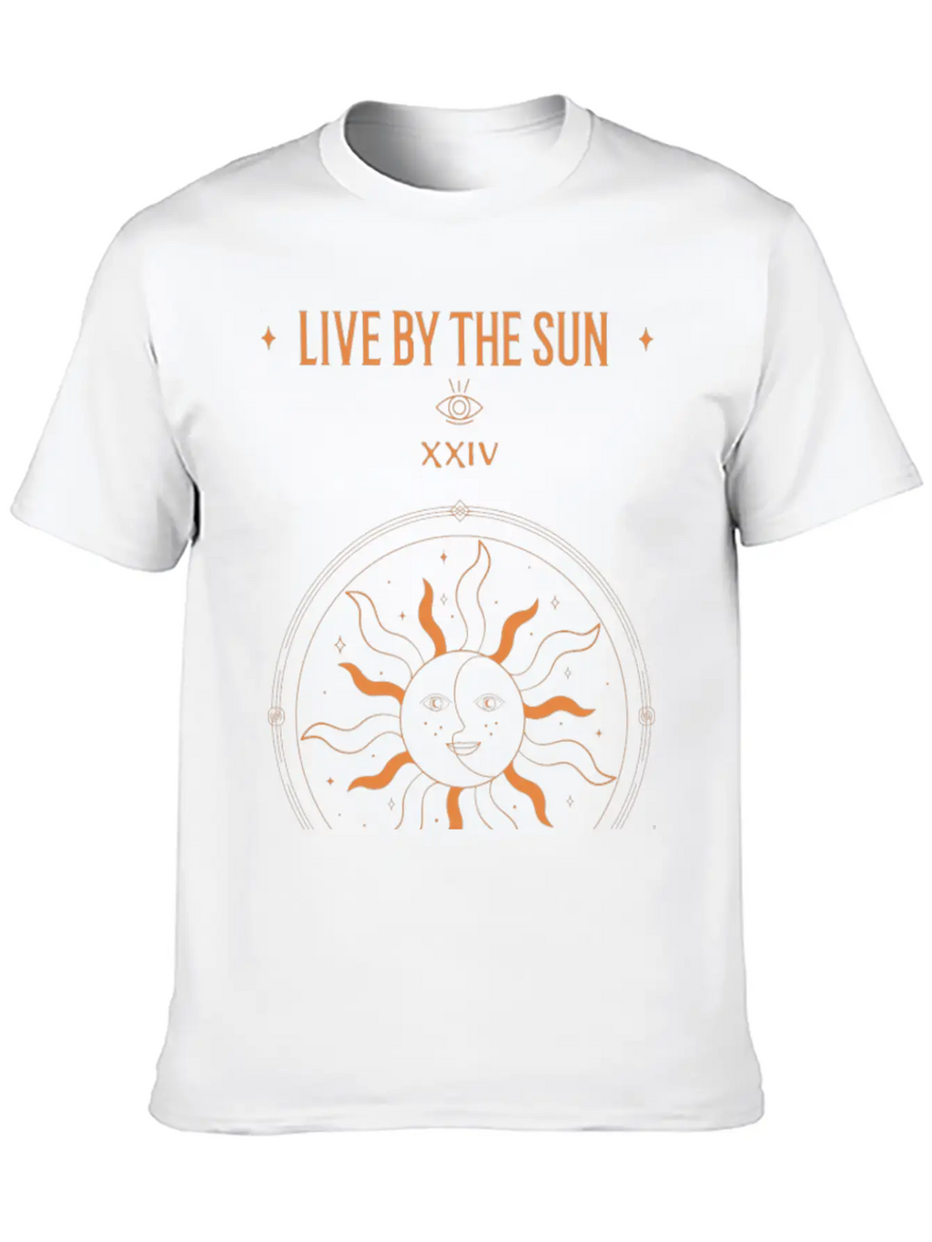 Bohemian Sun Design Retro Retro TEAM Boho Design Unisex Short Sleeve Soft Cotton T-Shirt – Casual Everyday Wear