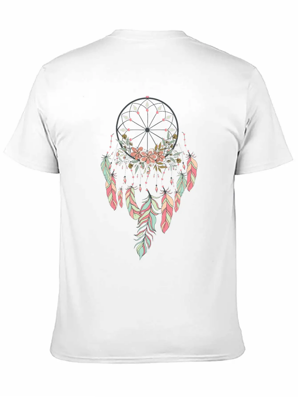 Boho Unisex Casual T-Shirt – Clean Design For Daily Comfort