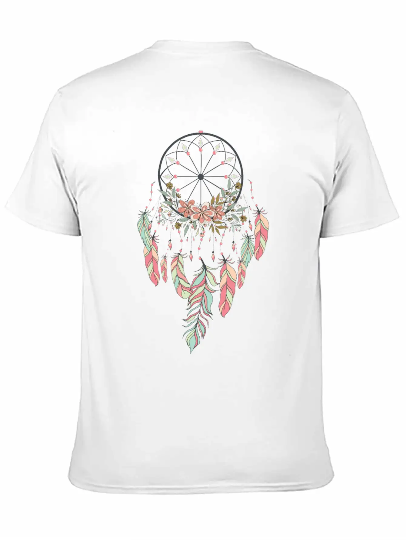 Boho Unisex Casual T-Shirt – Clean Design For Daily Comfort