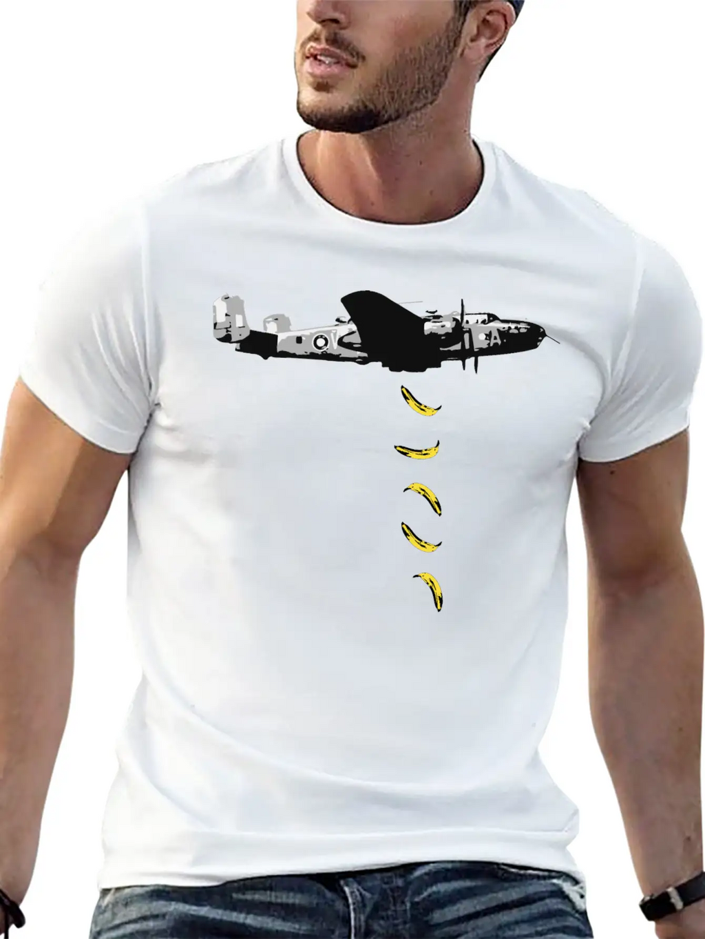 Bombs Away3 Unisex Short Sleeve Soft Cotton T-Shirt – Casual Everyday Wear