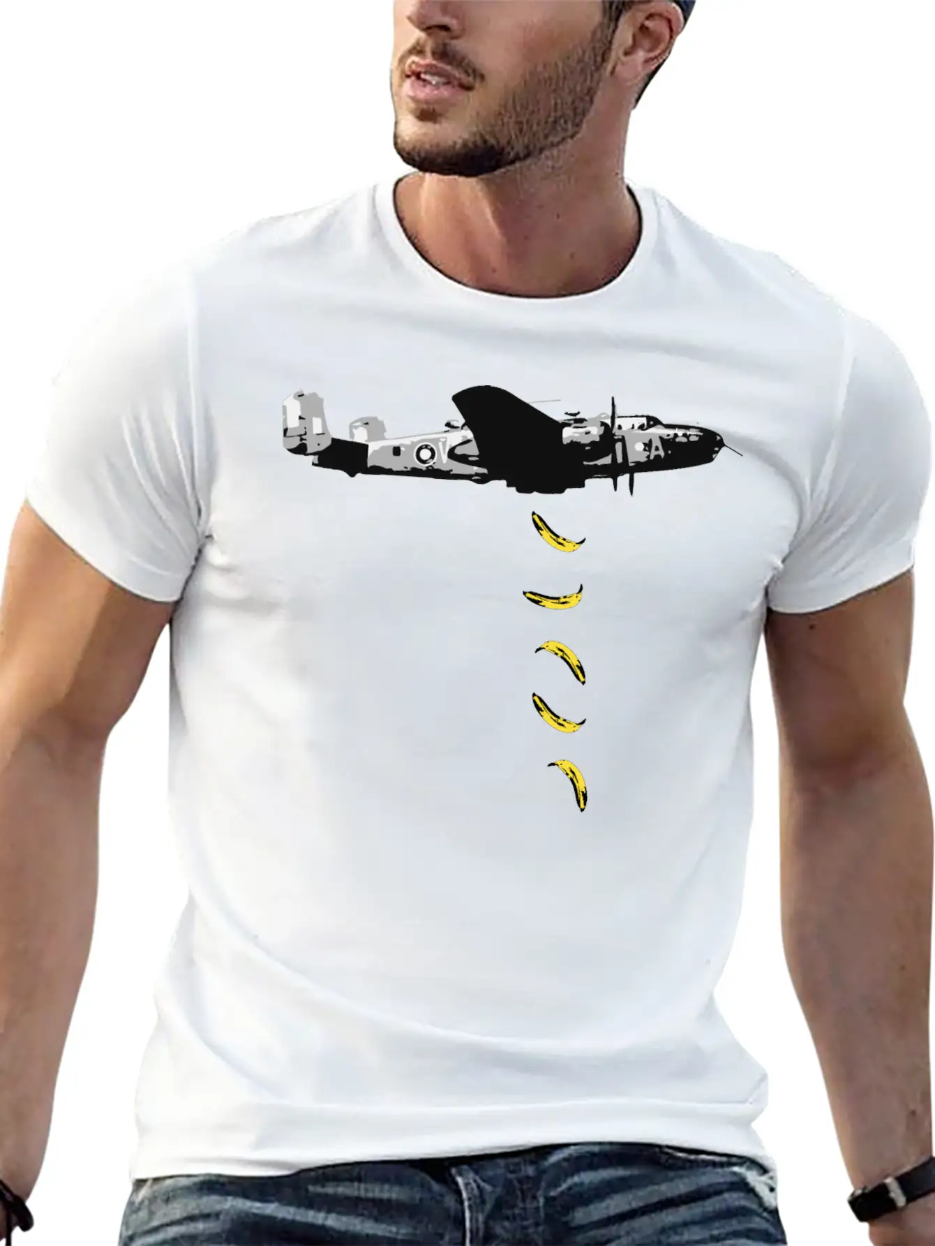 Bombs Away3 Unisex Short Sleeve Soft Cotton T-Shirt – Casual Everyday Wear