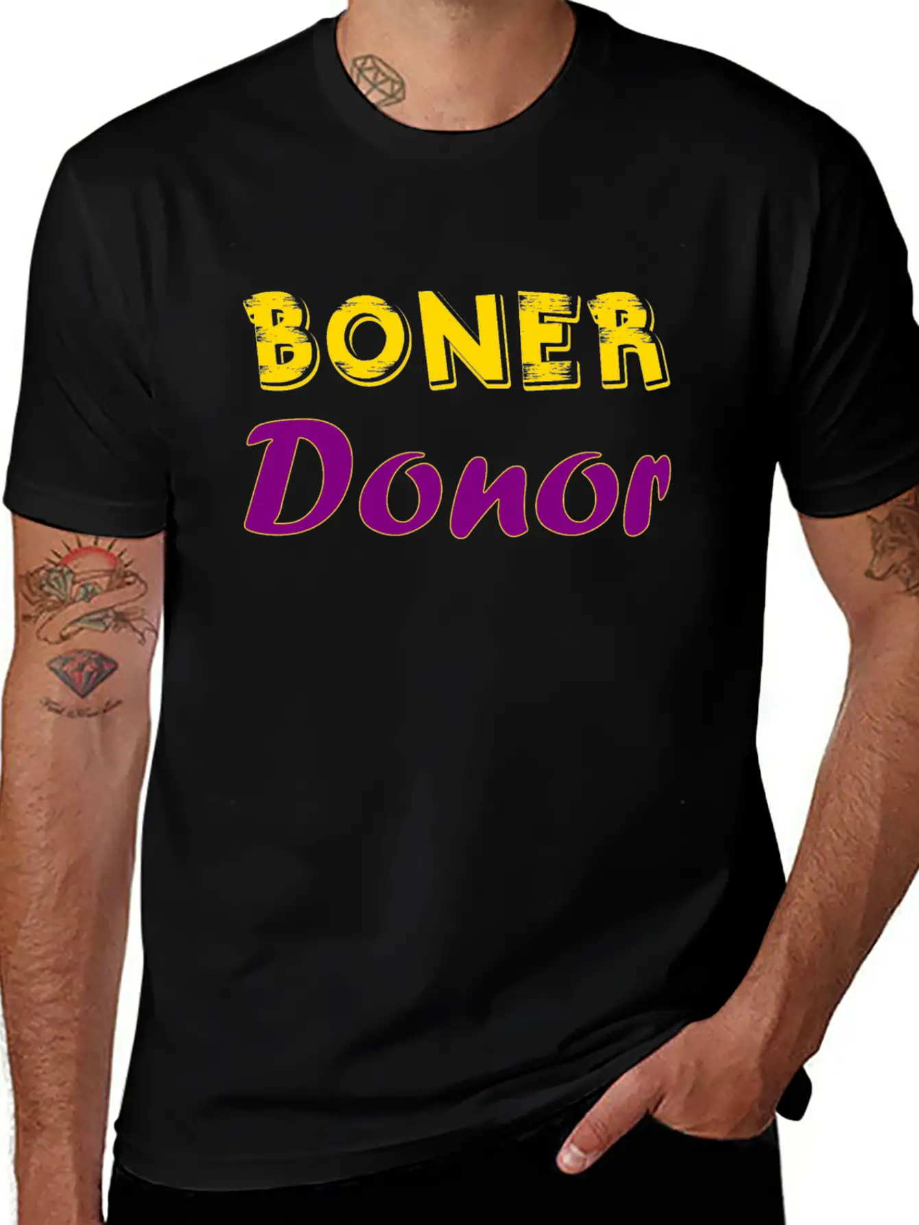 Boner Donor Stylish Everyday T-Shirt – Unisex Basic Cotton Tee