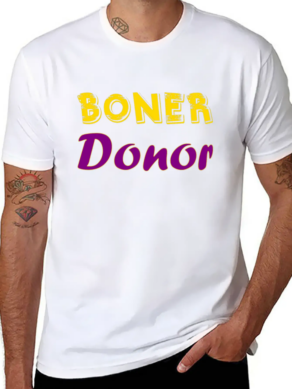 Boner Donor Stylish Everyday T-Shirt – Unisex Basic Cotton Tee