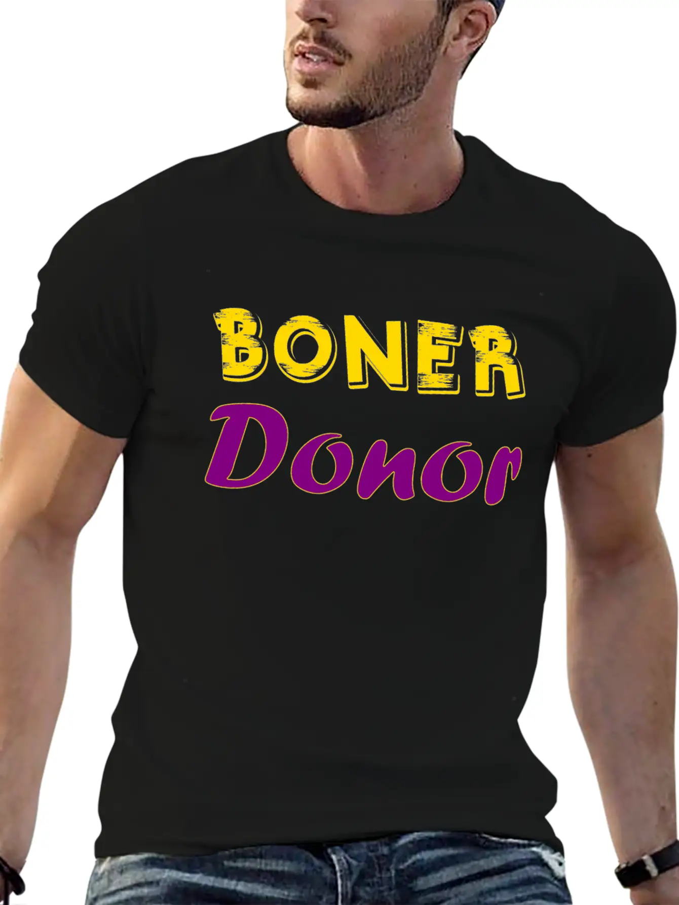 Boner Donor Stylish Everyday T-Shirt – Unisex Basic Cotton Tee