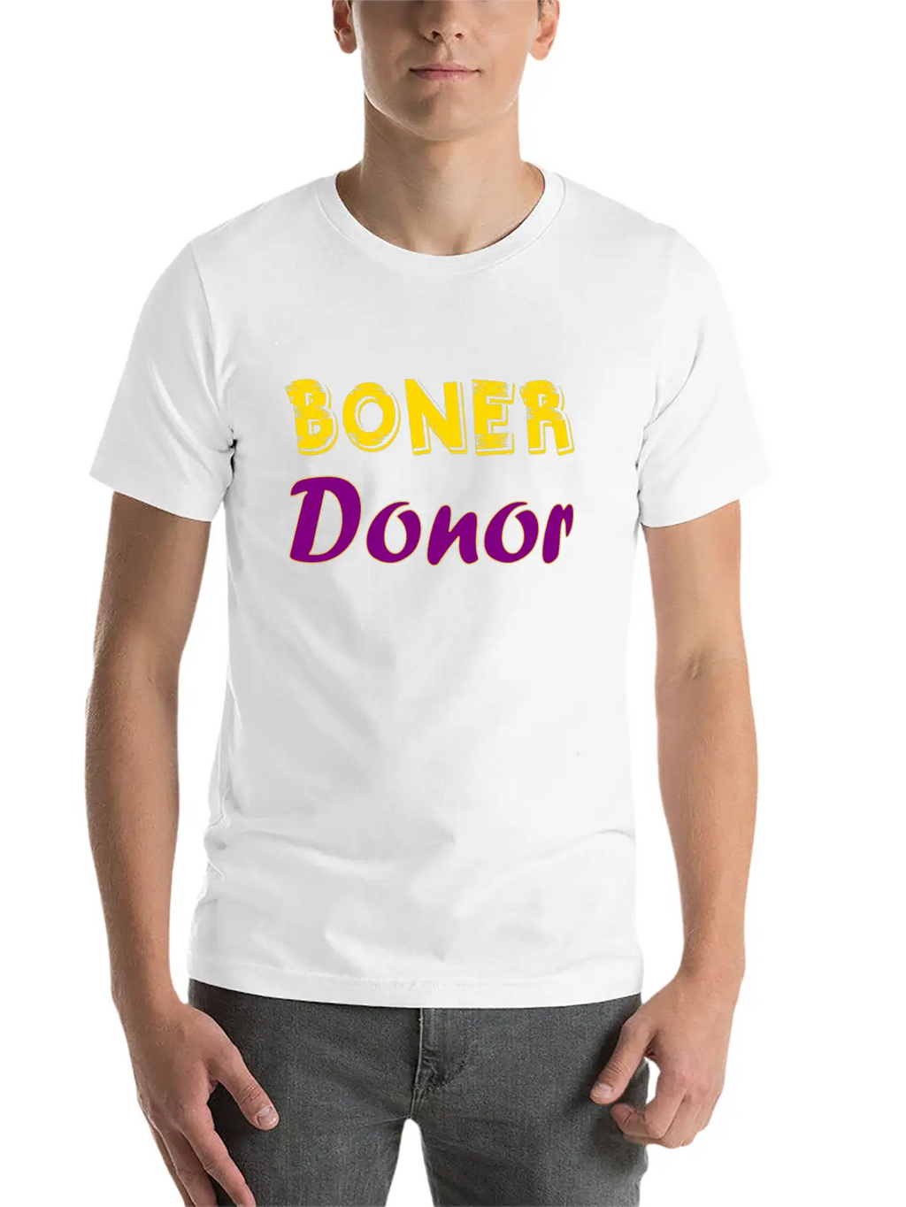 Boner Donor Stylish Everyday T-Shirt – Unisex Basic Cotton Tee
