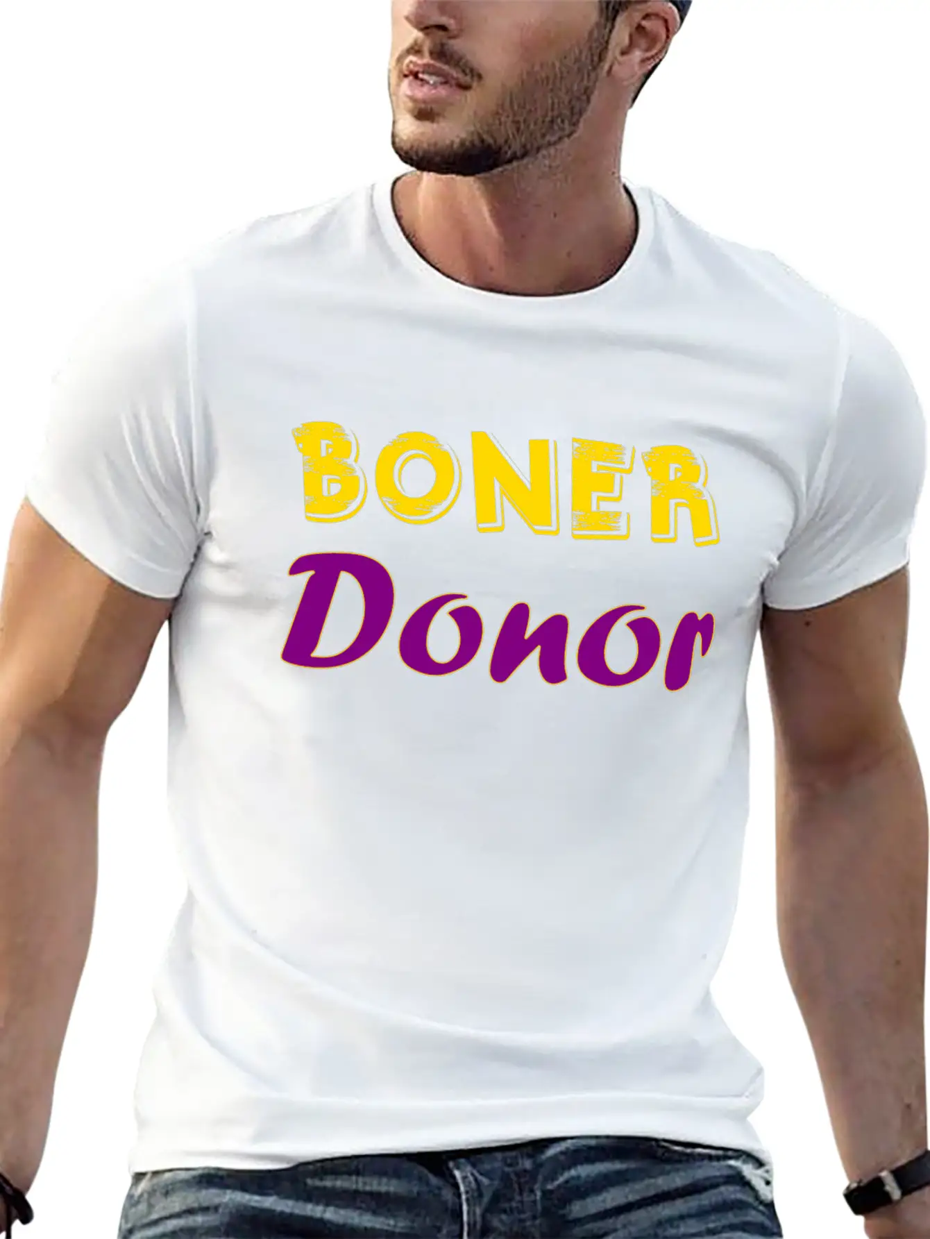 Boner Donor Stylish Everyday T-Shirt – Unisex Basic Cotton Tee