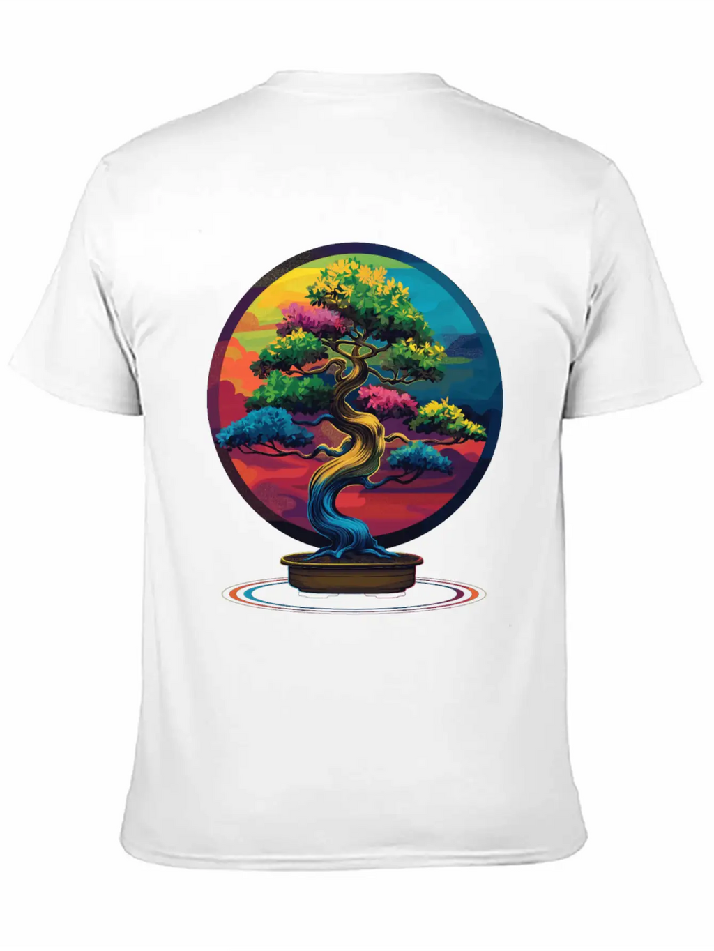 Bonsai Tree Japanese Zen Pop Art Unisex Casual T-Shirt – Clean Design For Daily Comfort