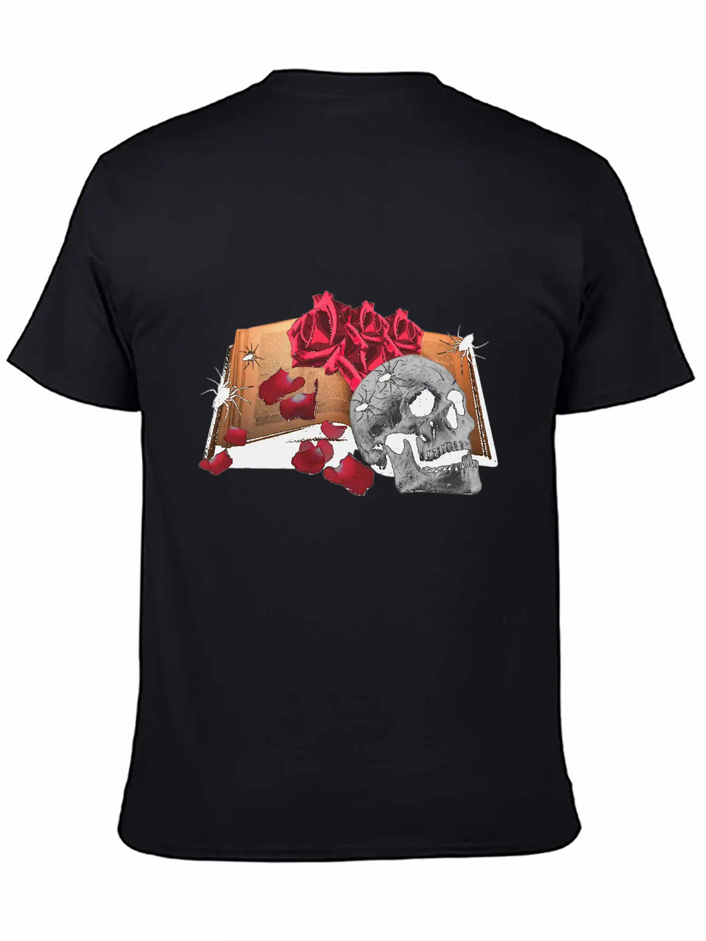Book Gothic, Skull, Gothic, Gothic Lover Essential Cotton Tee For Daily Outfits – Unisex Style