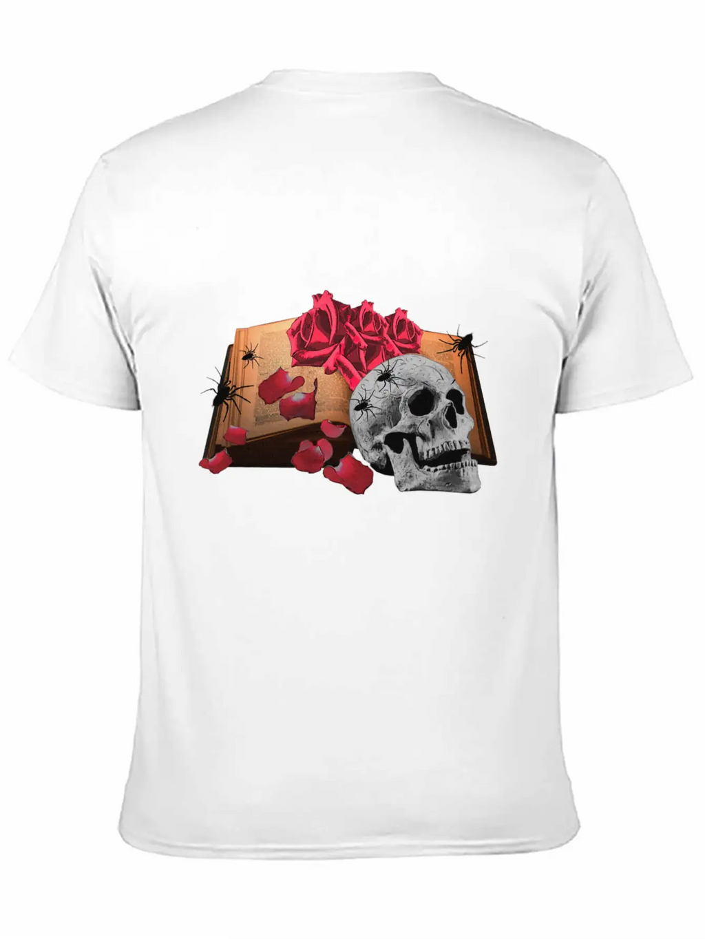 Book Gothic, Skull, Gothic, Gothic Lover Essential Cotton Tee For Daily Outfits – Unisex Style