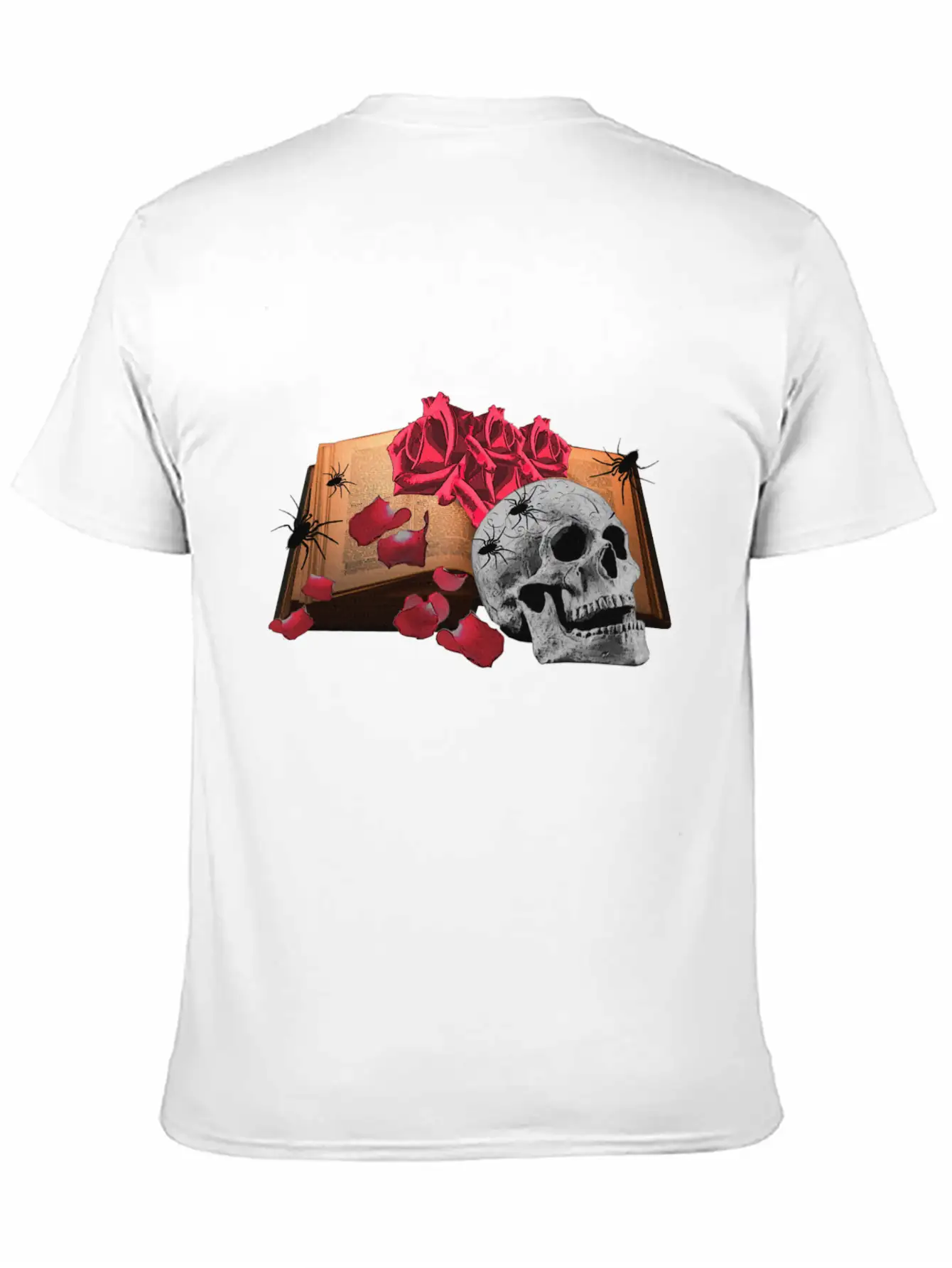 Book Gothic, Skull, Gothic, Gothic Lover Essential Cotton Tee For Daily Outfits – Unisex Style