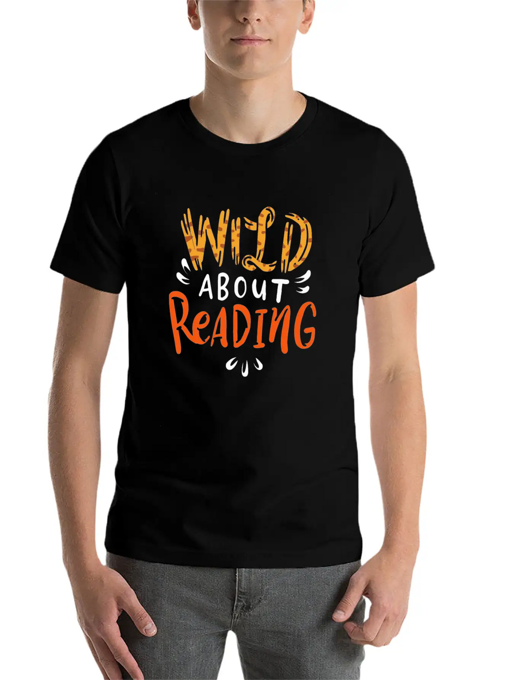 Book Reading Lover Gift Wild About Reading Essential Cotton Tee For Daily Outfits – Unisex Style