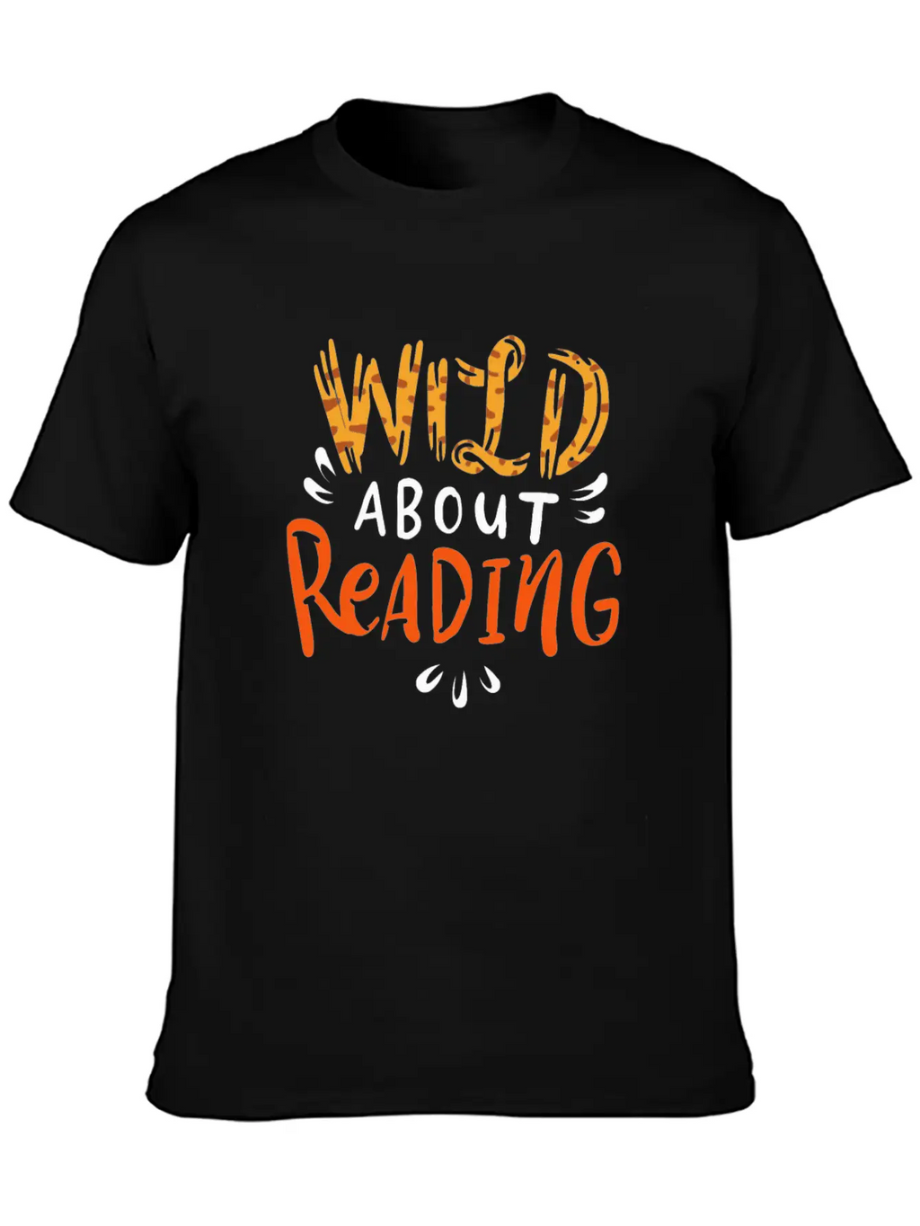 Book Reading Lover Gift Wild About Reading Essential Cotton Tee For Daily Outfits – Unisex Style