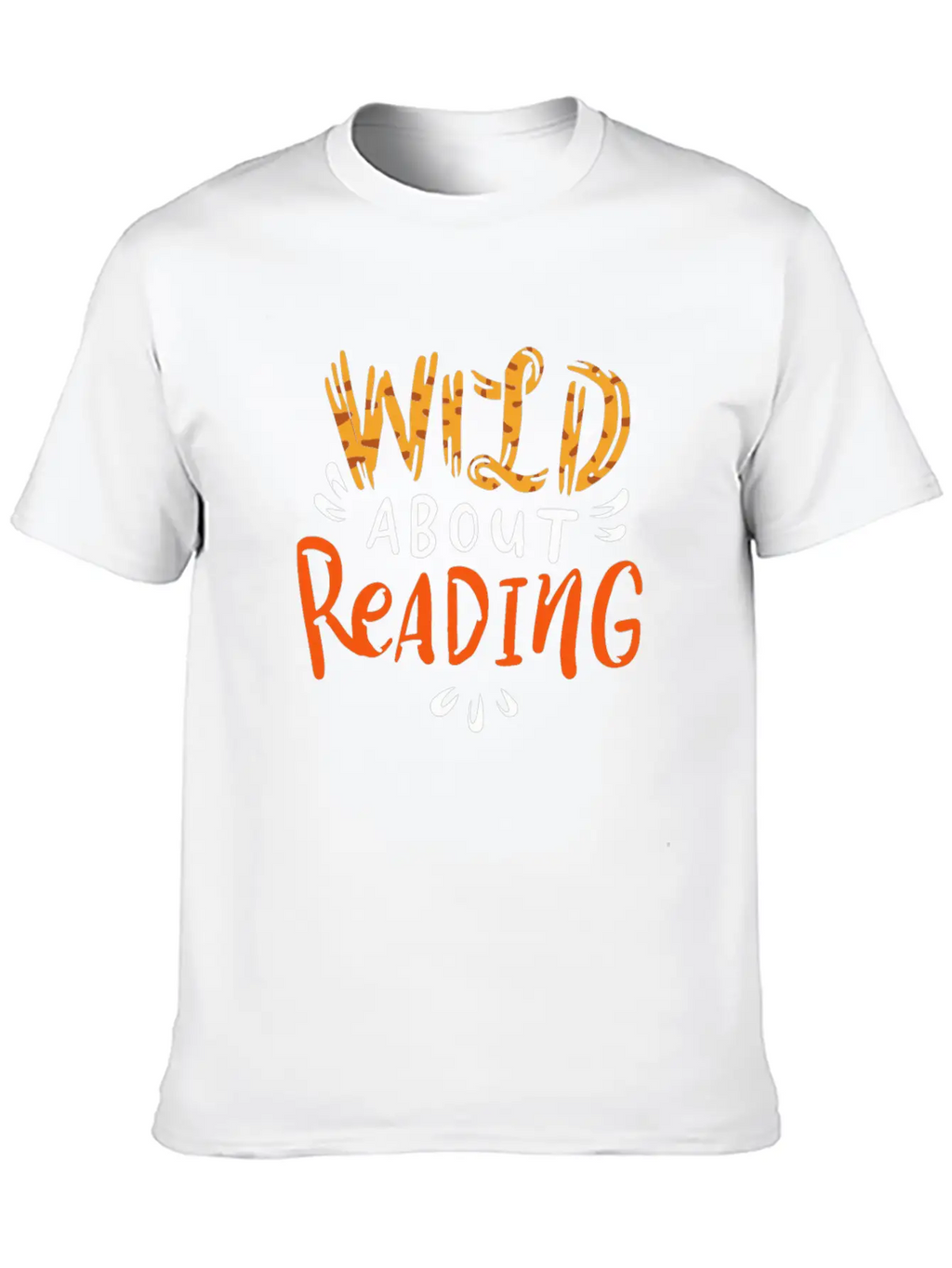Book Reading Lover Gift Wild About Reading Essential Cotton Tee For Daily Outfits – Unisex Style