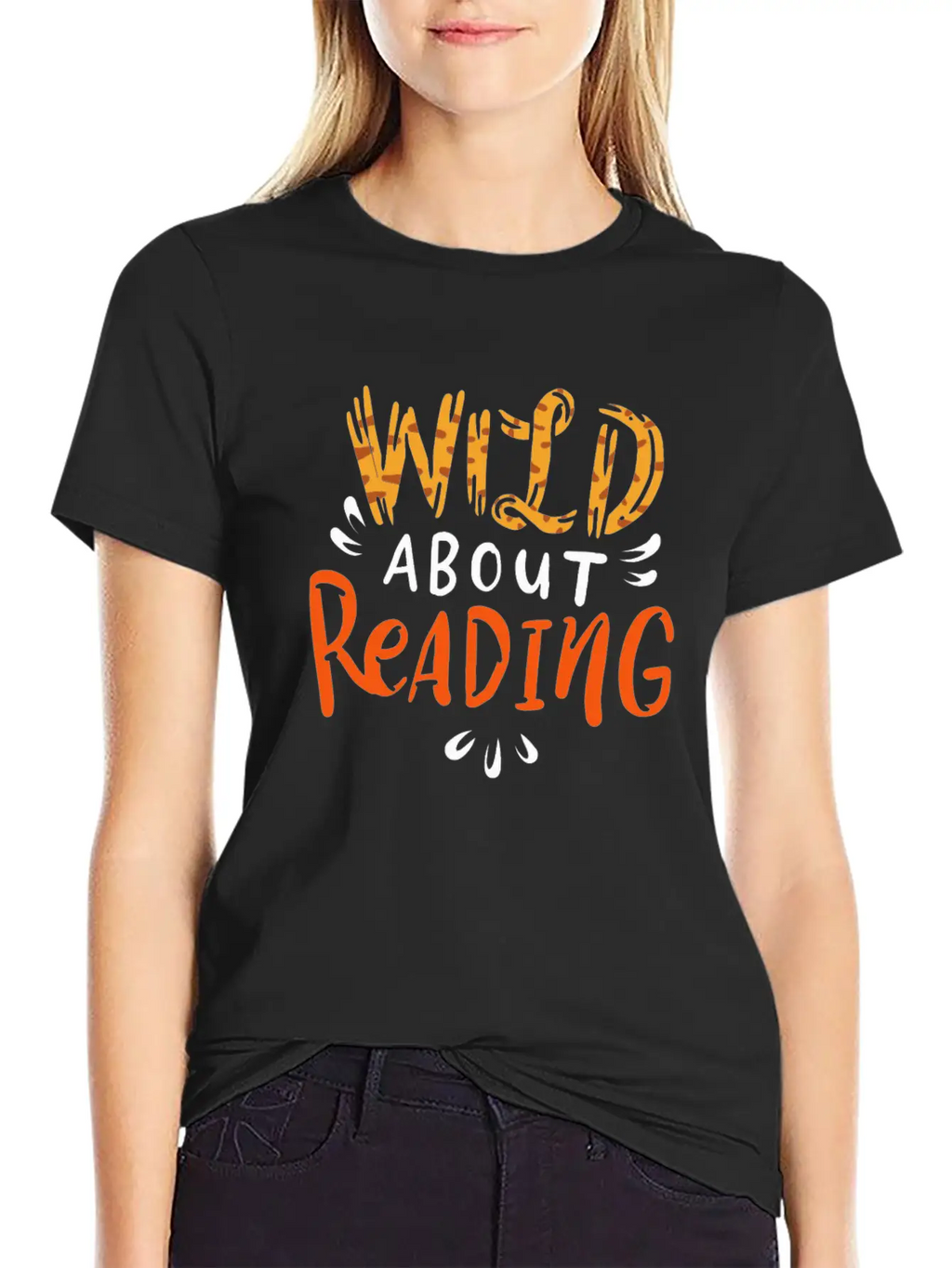 Book Reading Lover Gift Wild About Reading Essential Cotton Tee For Daily Outfits – Unisex Style