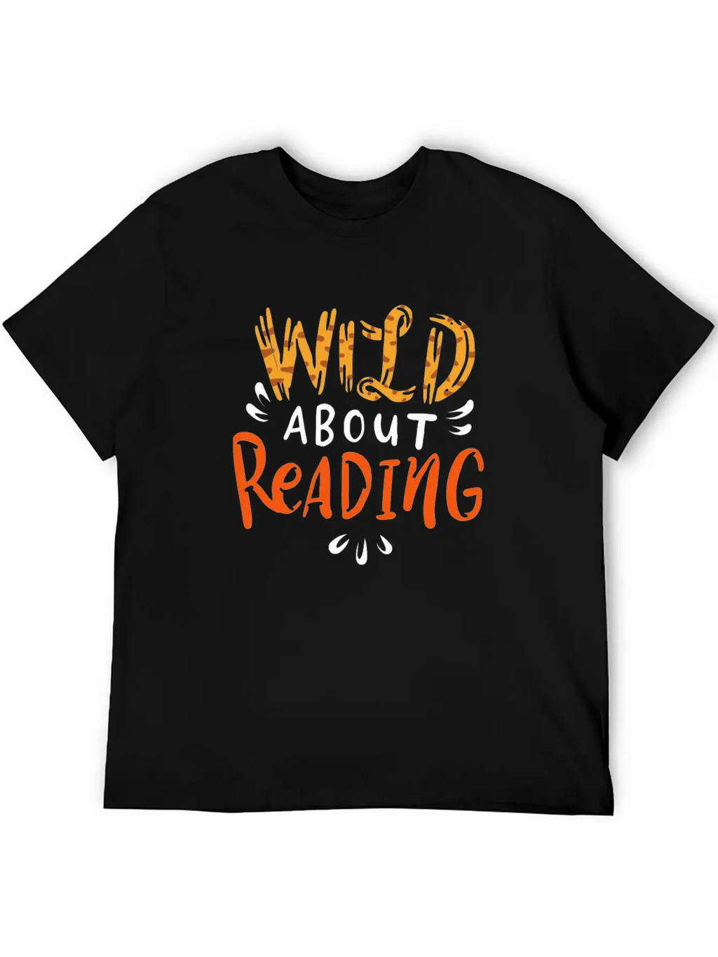 Book Reading Lover Gift Wild About Reading Essential Cotton Tee For Daily Outfits – Unisex Style