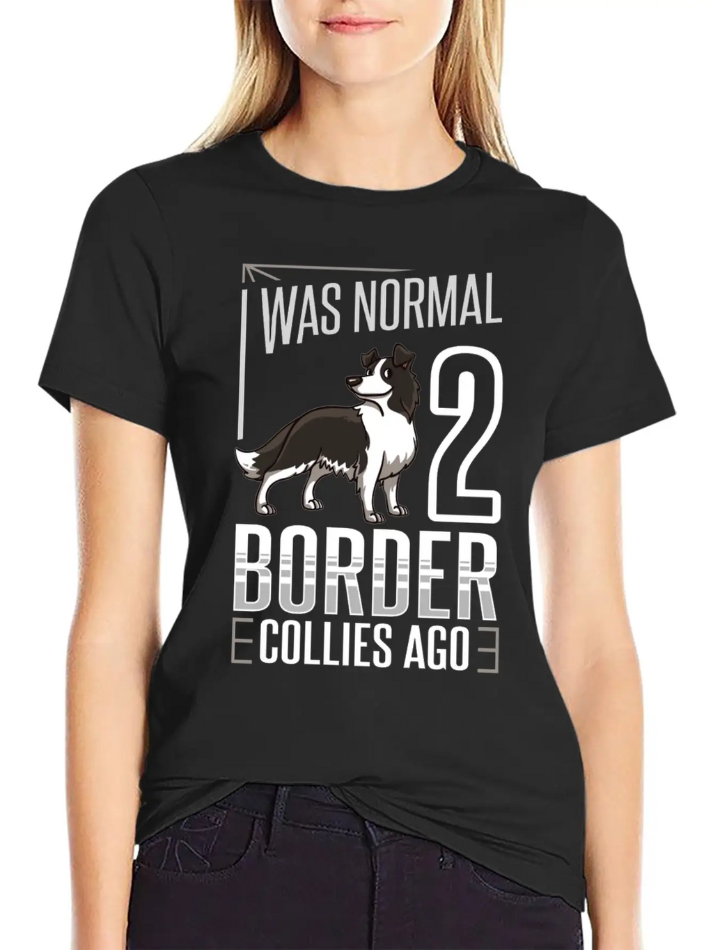 Border Collie Dog Gift Puppies Owner Lover Unisex Casual T-Shirt – Clean Design For Daily Comfort