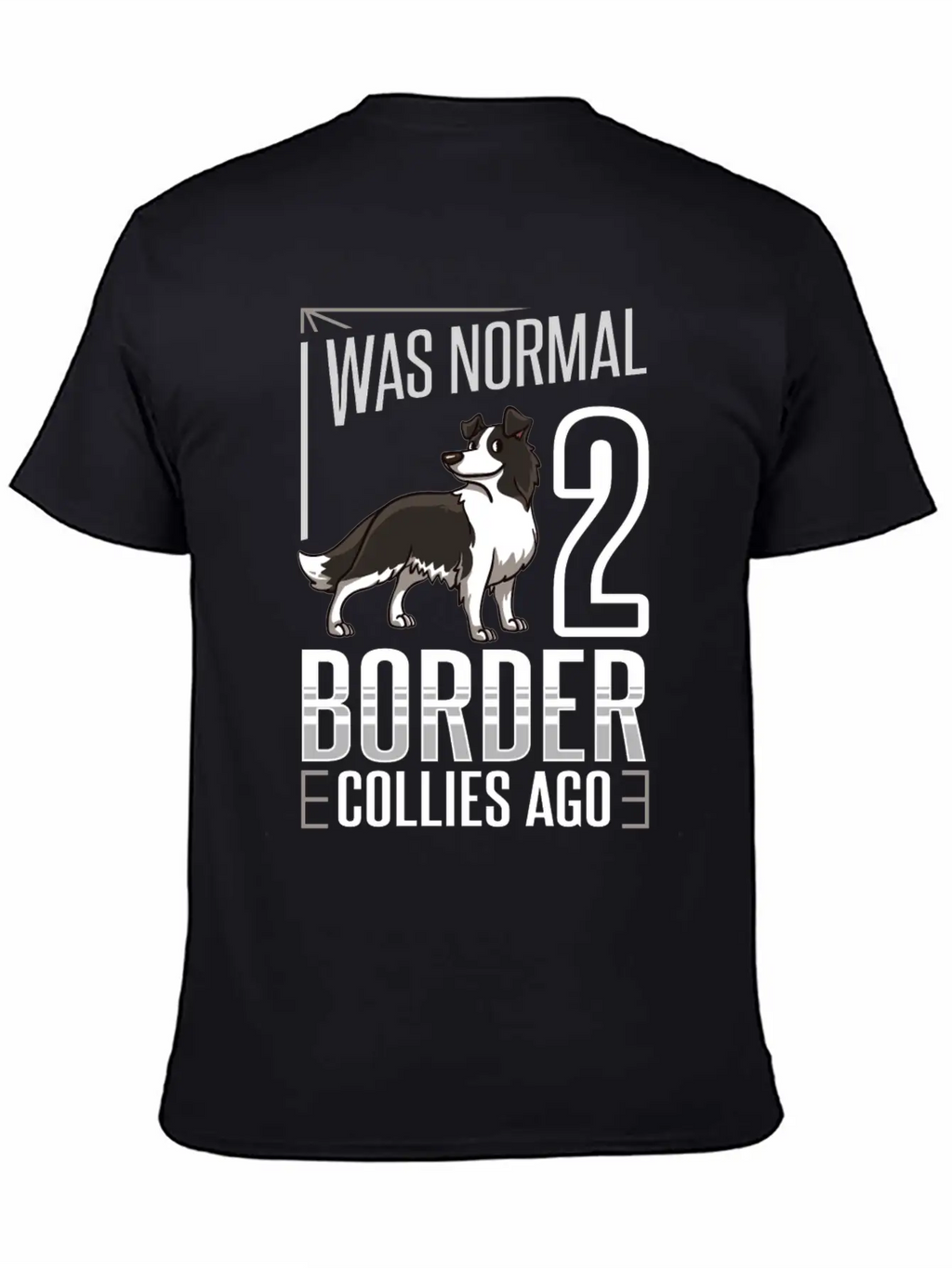 Border Collie Dog Gift Puppies Owner Lover Unisex Casual T-Shirt – Clean Design For Daily Comfort