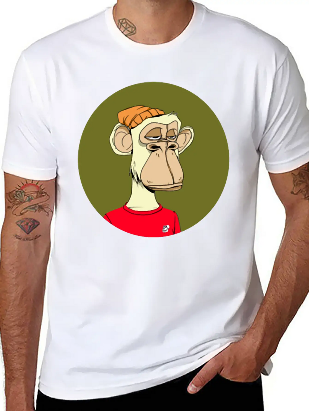 Bored Ape 143 Classic T Shirt Breathable Soft Cotton T-Shirt – Timeless Casual Look