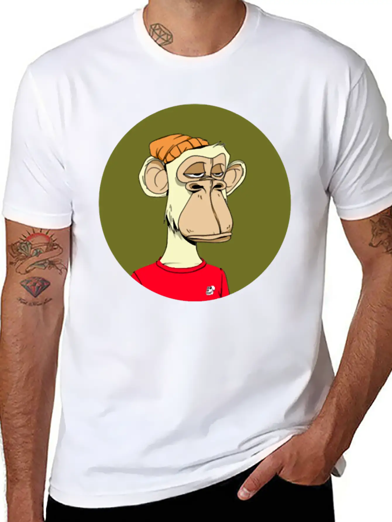 Bored Ape 143 Classic T Shirt Breathable Soft Cotton T-Shirt – Timeless Casual Look