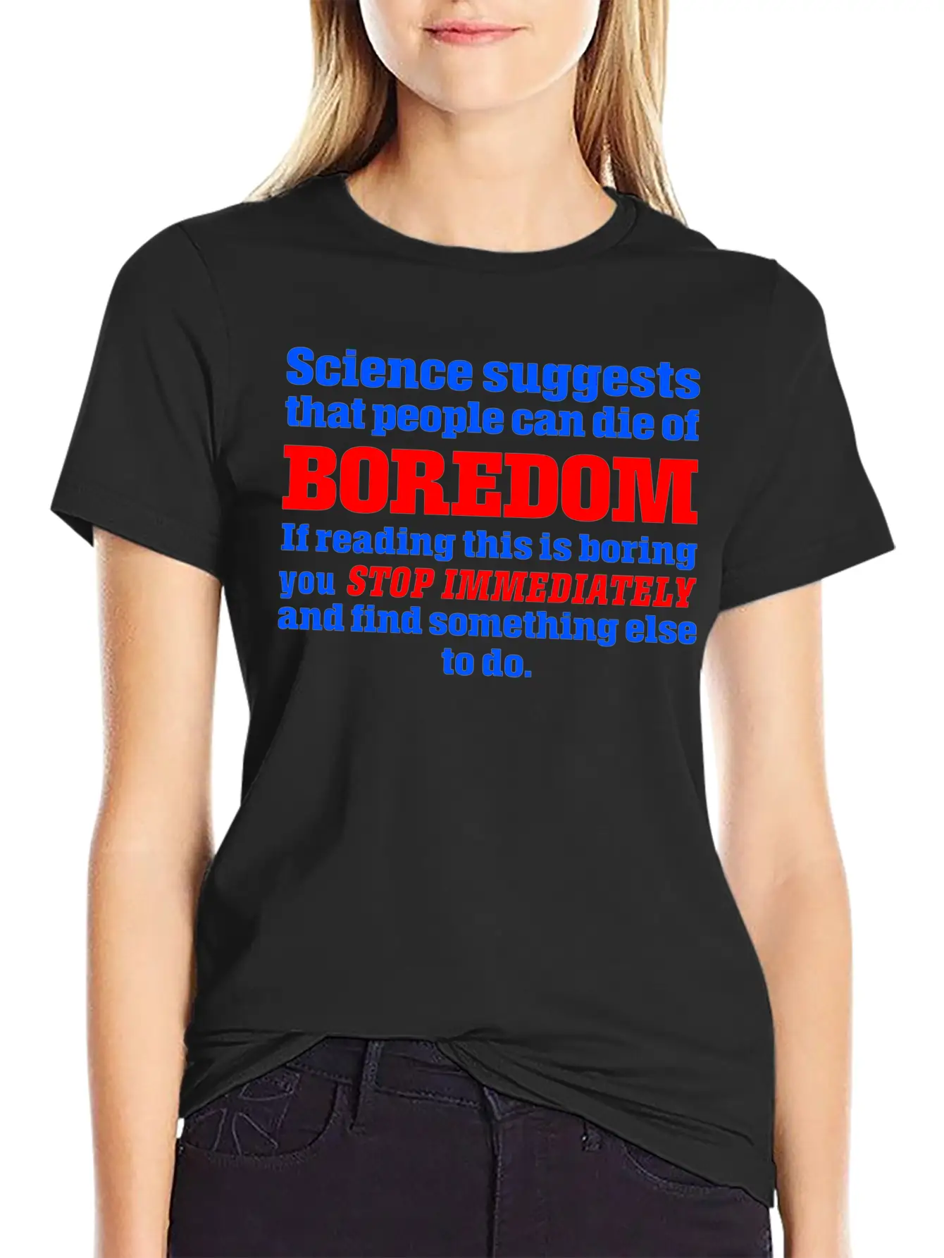 Boredom Unisex Casual T-Shirt – Clean Design For Daily Comfort