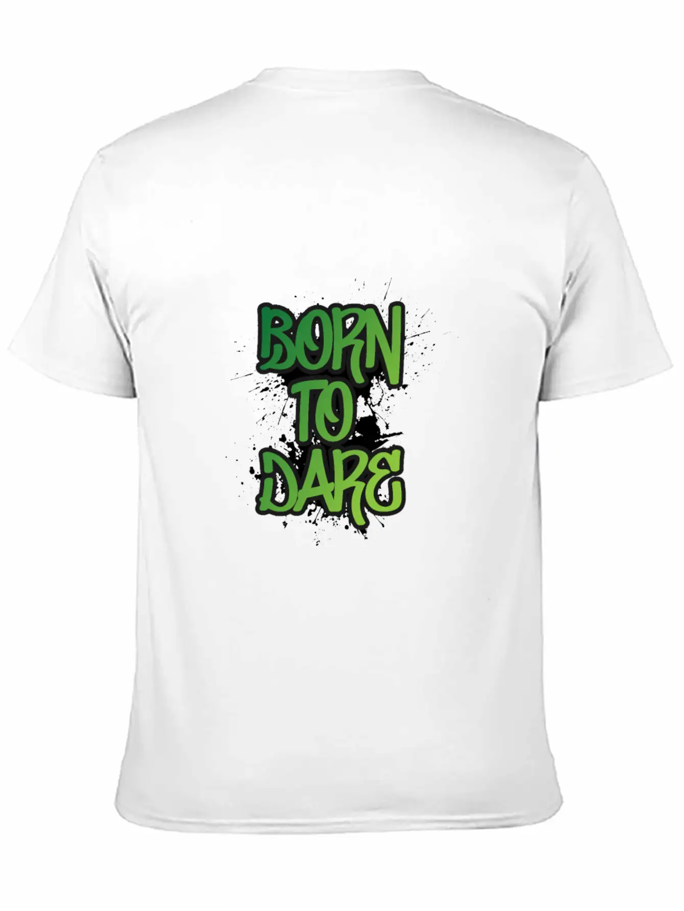 Born To Dare Stylish Everyday T-Shirt – Unisex Basic Cotton Tee