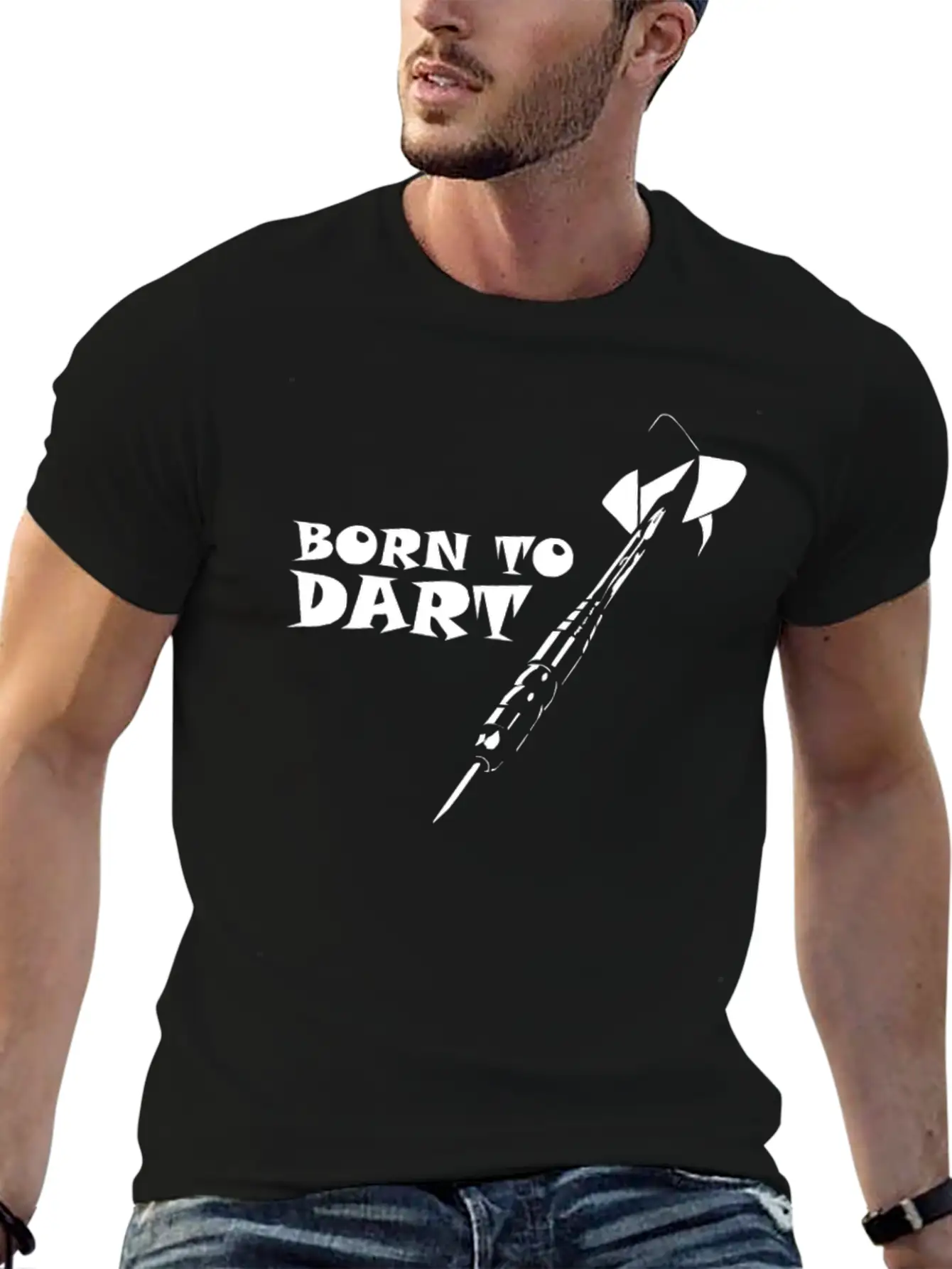 Born To Dart Pfeil Arrow Bullseye Triple Double 18 Classic Fit Graphic Tee For Daily Comfort – Unisex Cotton Shirt