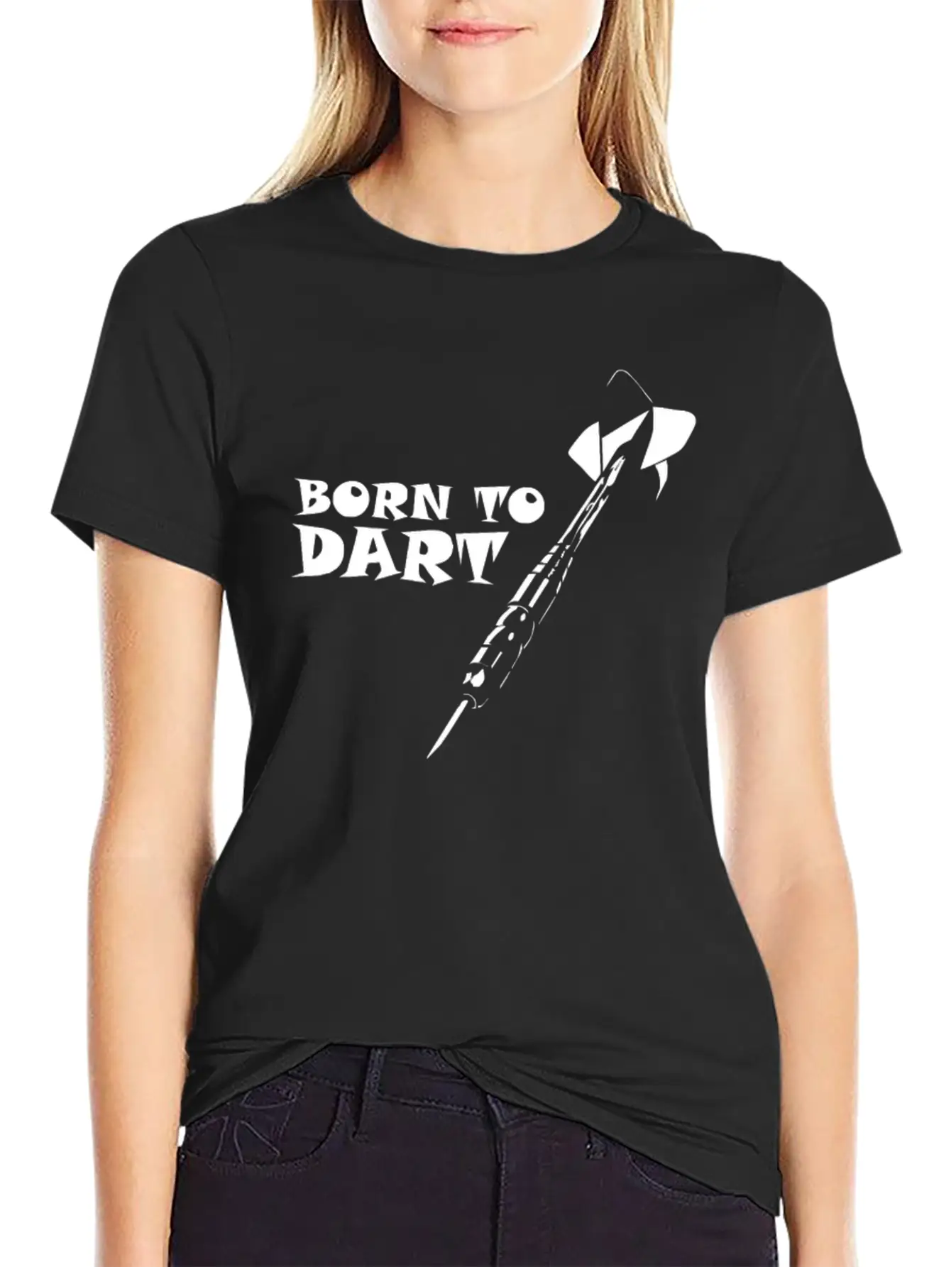 Born To Dart Pfeil Arrow Bullseye Triple Double 18 Classic Fit Graphic Tee For Daily Comfort – Unisex Cotton Shirt