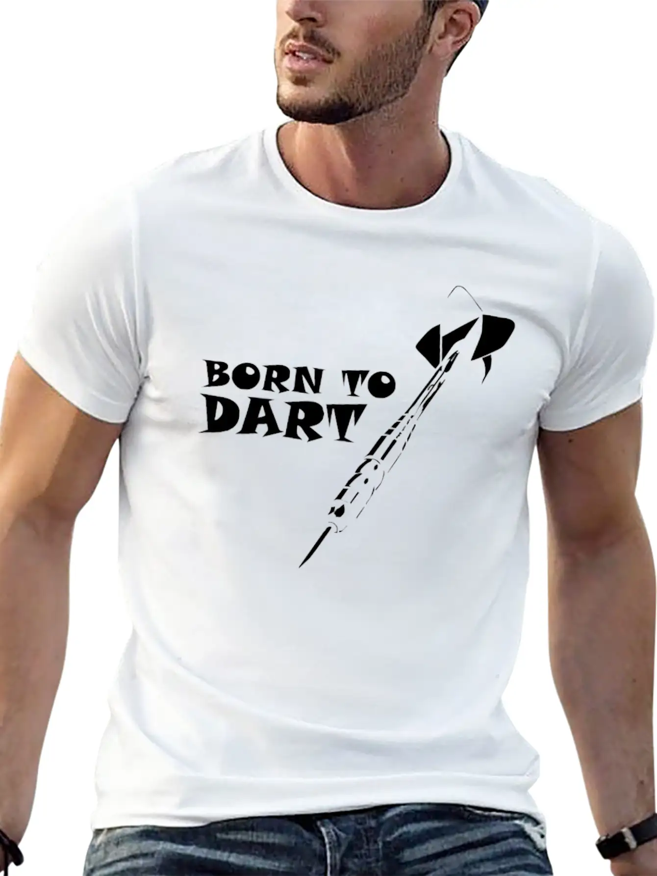Born To Dart Pfeil Arrow Bullseye Triple Double 18 Classic Fit Graphic Tee For Daily Comfort – Unisex Cotton Shirt
