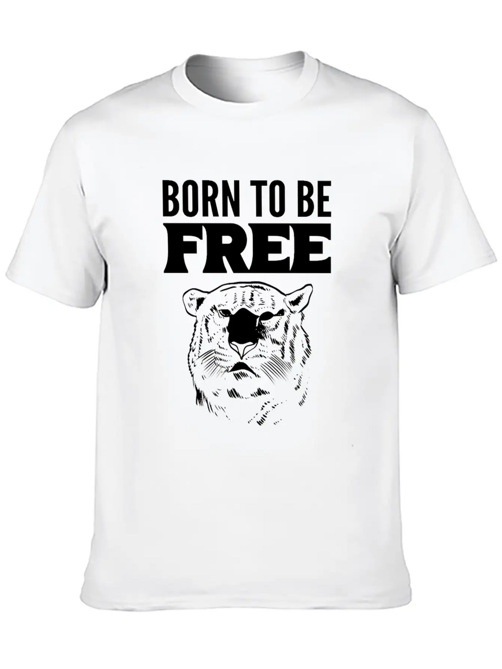 Born To Free Wildlife Rehabilitator Gift Stylish Everyday T-Shirt – Unisex Basic Cotton Tee