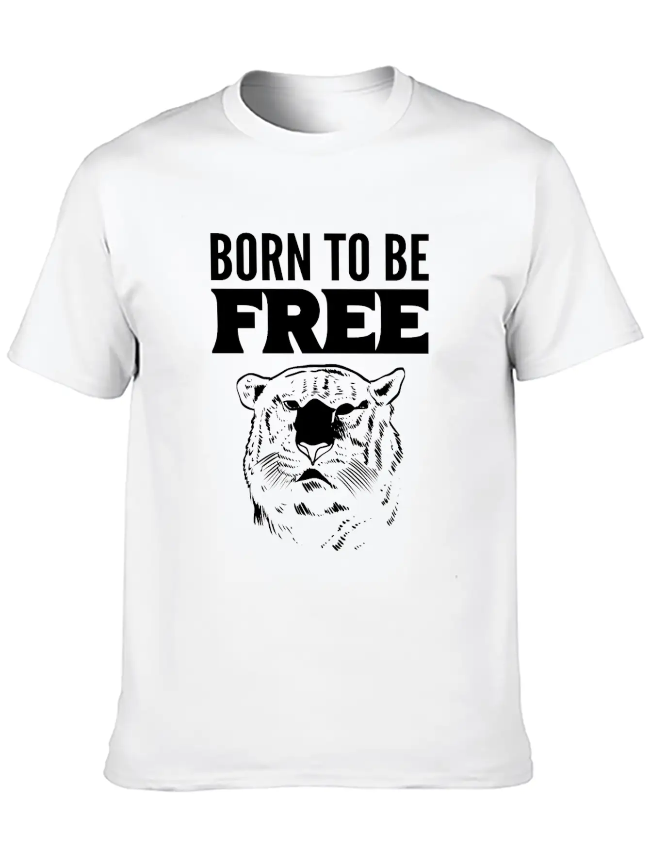 Born To Free Wildlife Rehabilitator Gift Stylish Everyday T-Shirt – Unisex Basic Cotton Tee