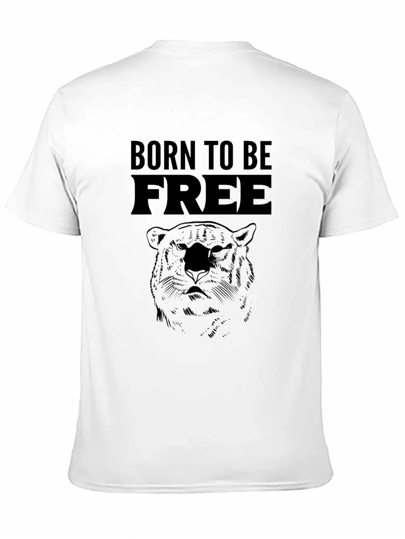 Born To Free Wildlife Rehabilitator Gift Stylish Everyday T-Shirt – Unisex Basic Cotton Tee
