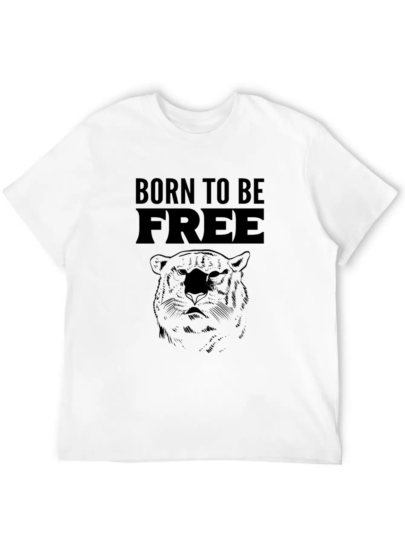 Born To Free Wildlife Rehabilitator Gift Stylish Everyday T-Shirt – Unisex Basic Cotton Tee