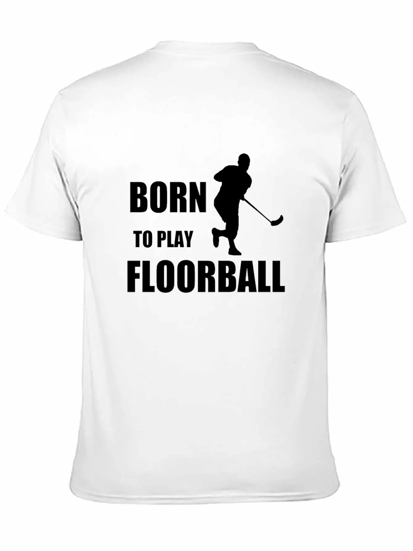 Born To Play Floorball, Gift, Birthday Classic Fit Graphic Tee For Daily Comfort – Unisex Cotton Shirt