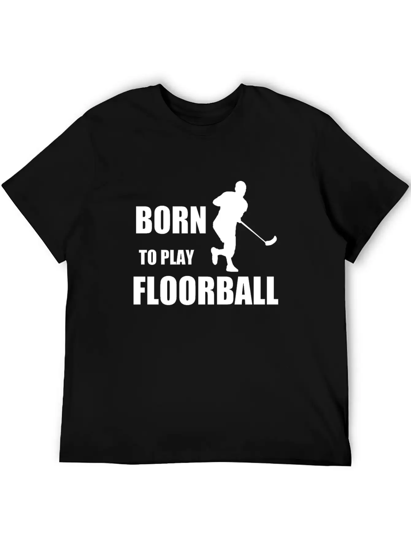 Born To Play Floorball, Gift, Birthday Classic Fit Graphic Tee For Daily Comfort – Unisex Cotton Shirt