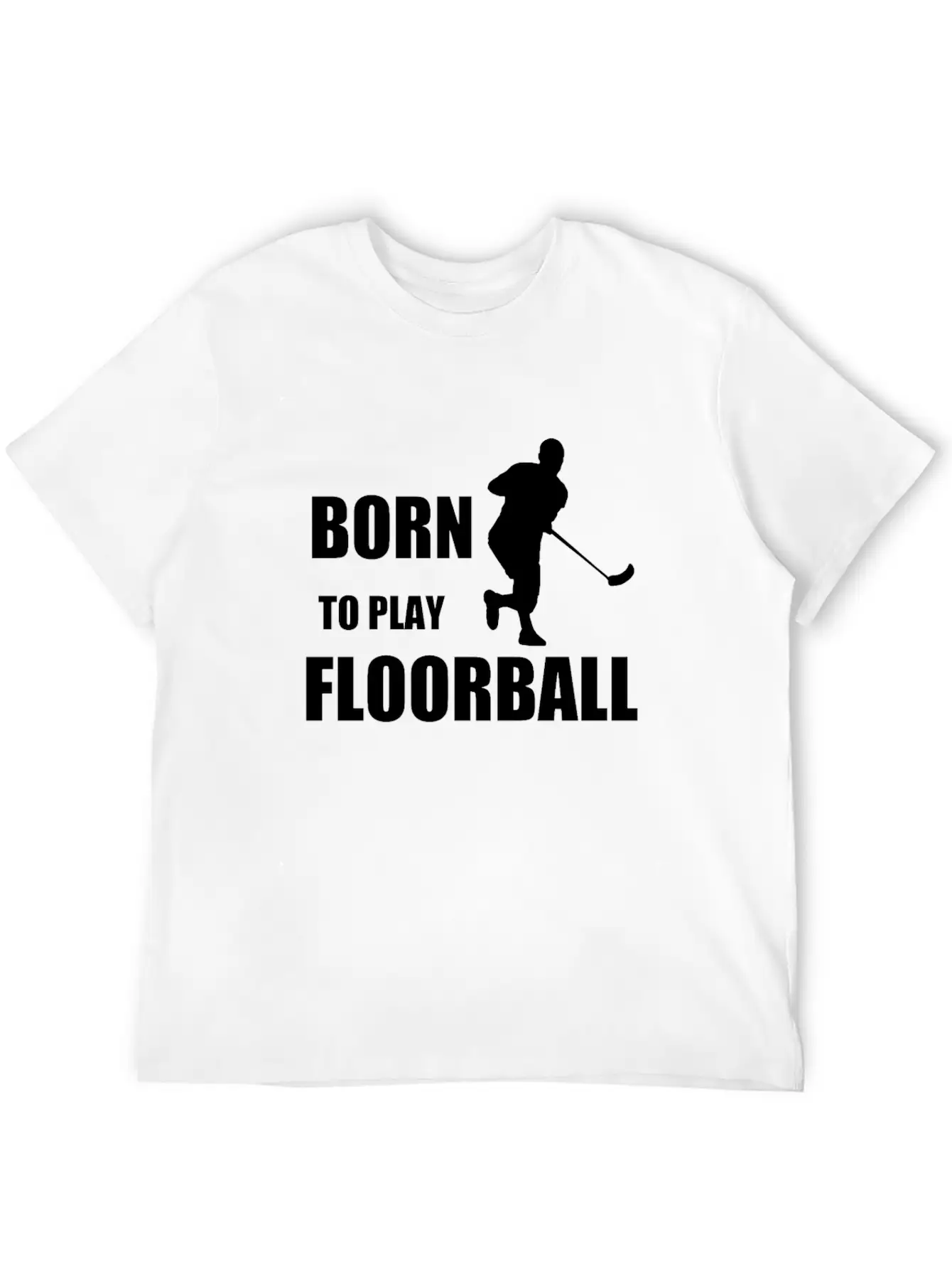 Born To Play Floorball, Gift, Birthday Classic Fit Graphic Tee For Daily Comfort – Unisex Cotton Shirt