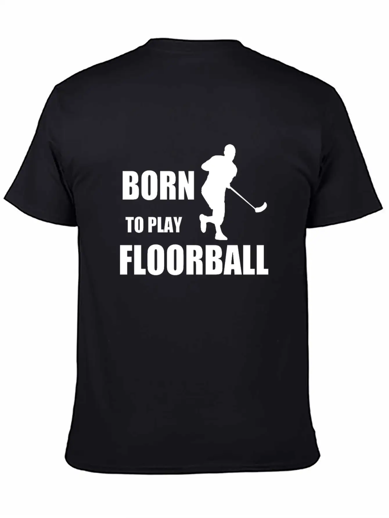 Born To Play Floorball, Gift, Birthday Classic Fit Graphic Tee For Daily Comfort – Unisex Cotton Shirt