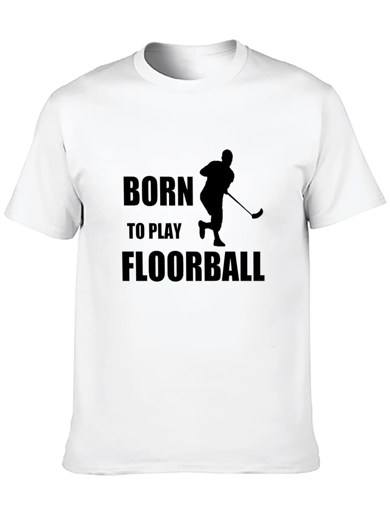 Born To Play Floorball, Gift, Birthday Classic Fit Graphic Tee For Daily Comfort – Unisex Cotton Shirt