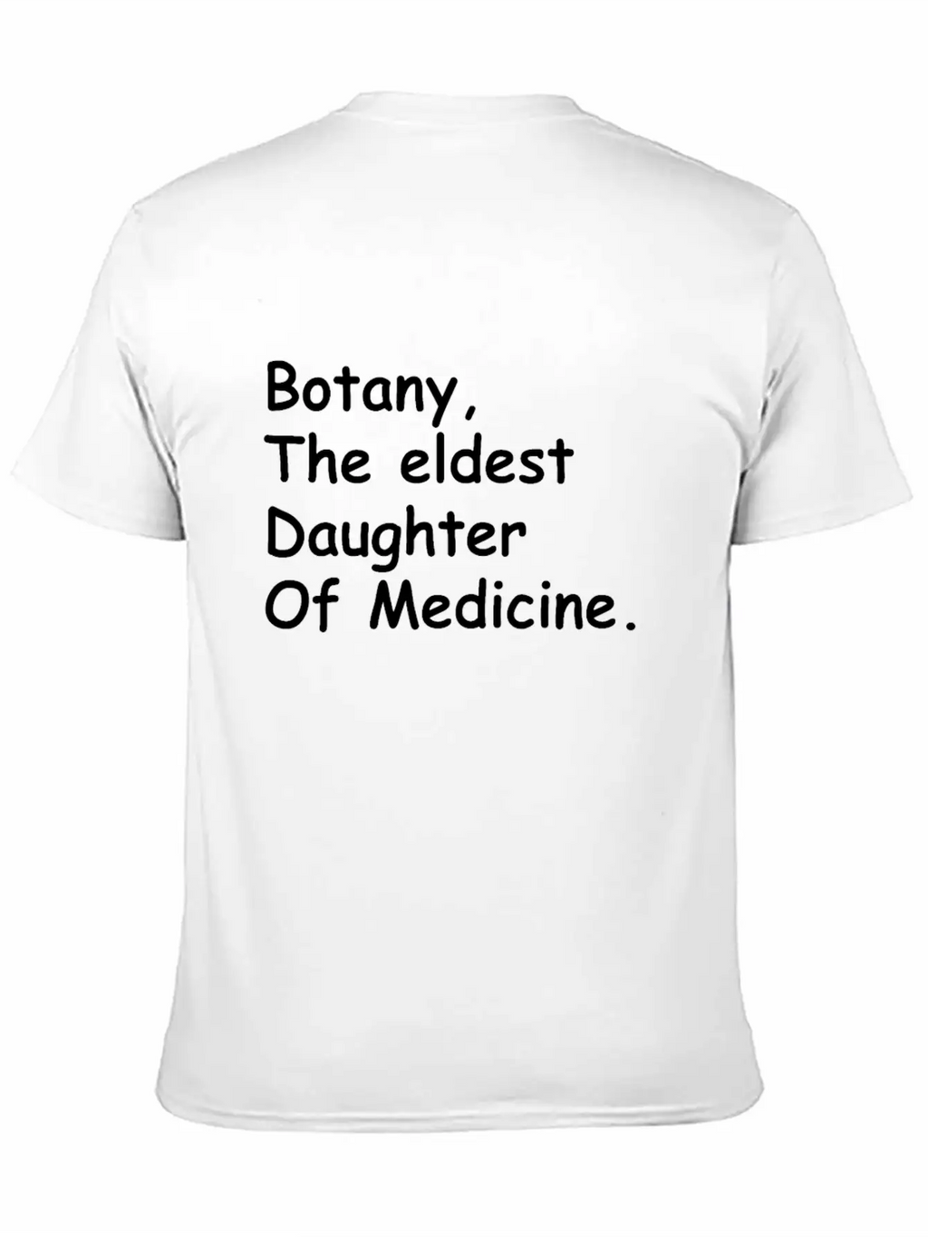BOTANY: Eldest Daughter Of Medicine Essential Cotton Tee For Daily Outfits – Unisex Style