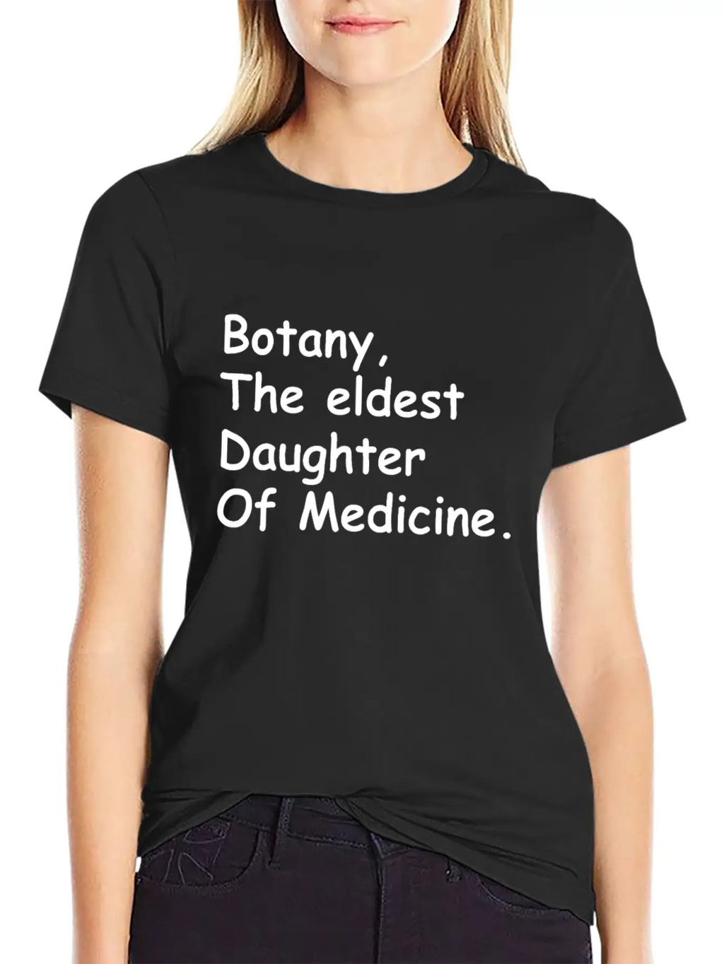 BOTANY: Eldest Daughter Of Medicine Essential Cotton Tee For Daily Outfits – Unisex Style