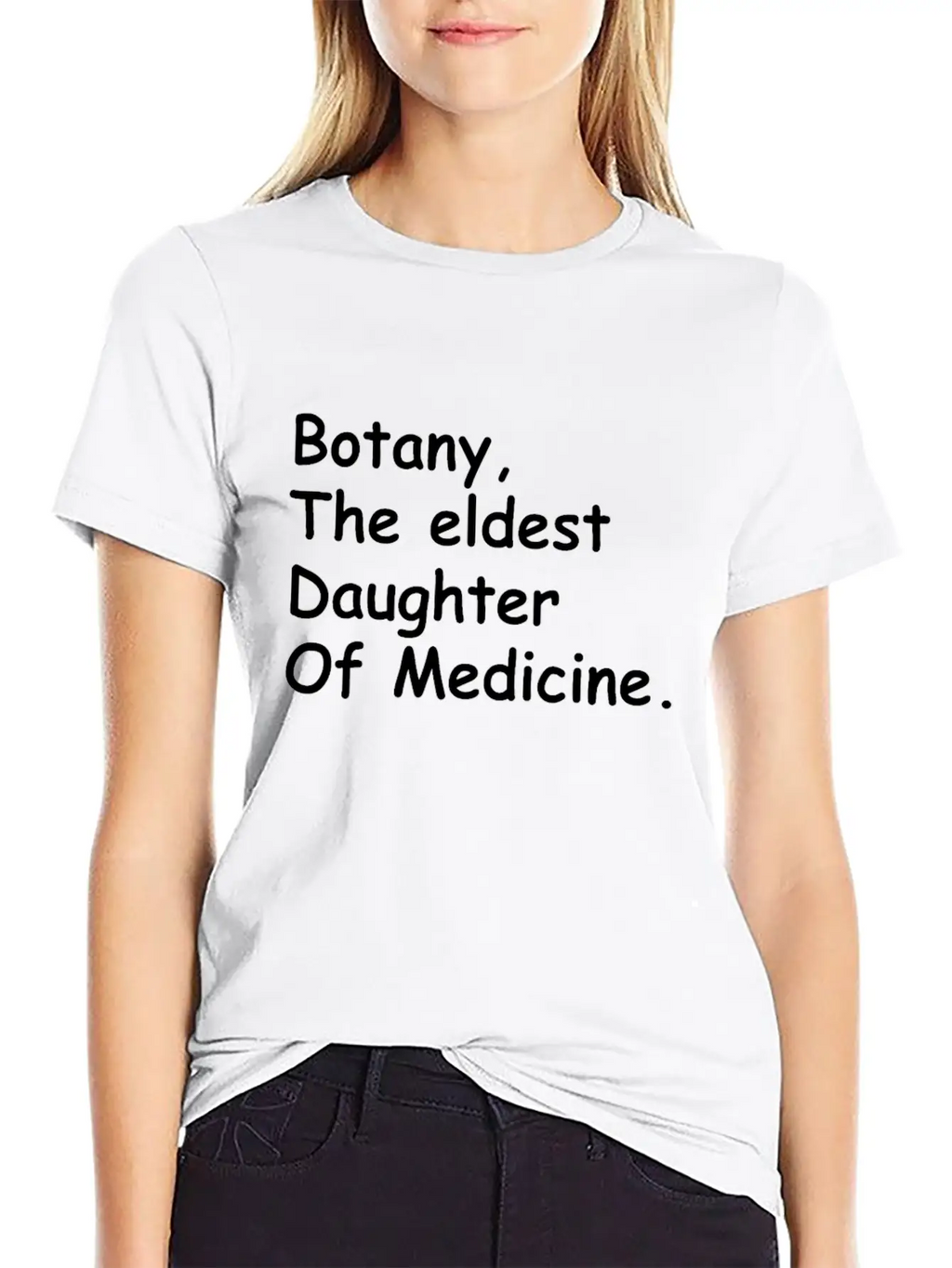 BOTANY: Eldest Daughter Of Medicine Essential Cotton Tee For Daily Outfits – Unisex Style