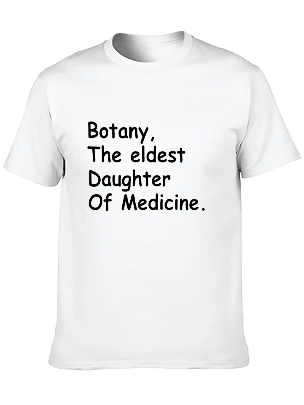 BOTANY: Eldest Daughter Of Medicine Essential Cotton Tee For Daily Outfits – Unisex Style
