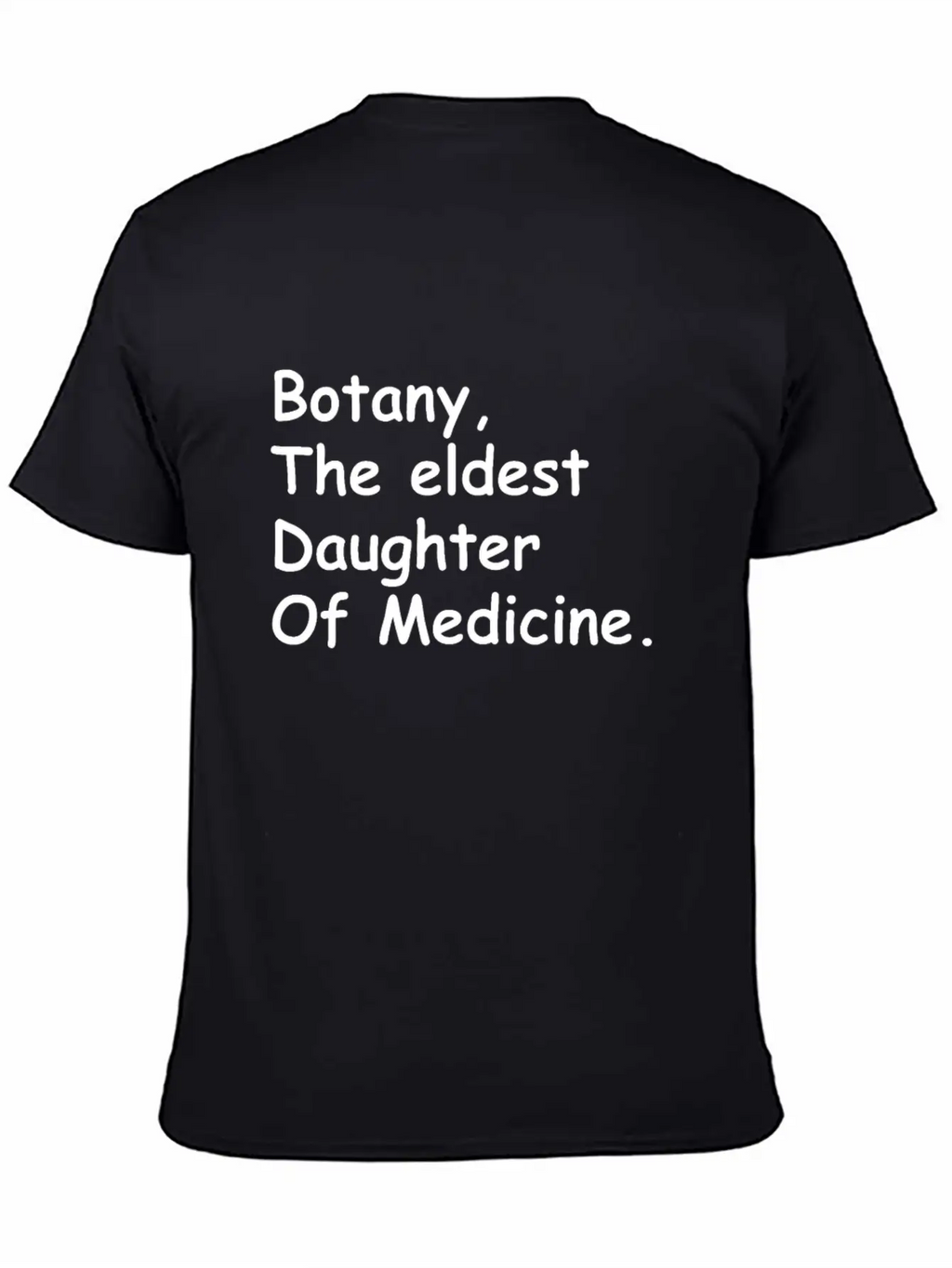 BOTANY: Eldest Daughter Of Medicine Essential Cotton Tee For Daily Outfits – Unisex Style