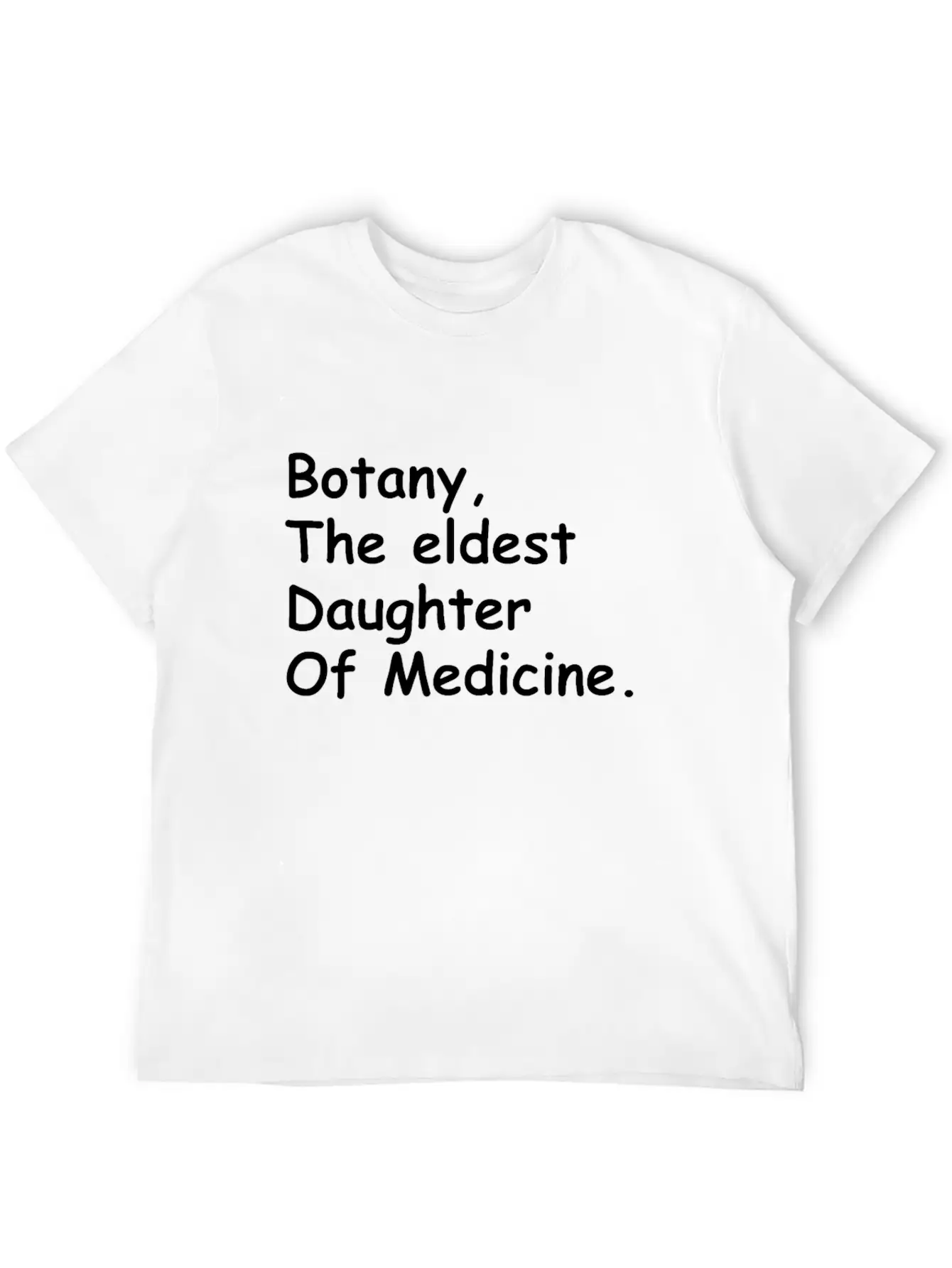 BOTANY: Eldest Daughter Of Medicine Essential Cotton Tee For Daily Outfits – Unisex Style