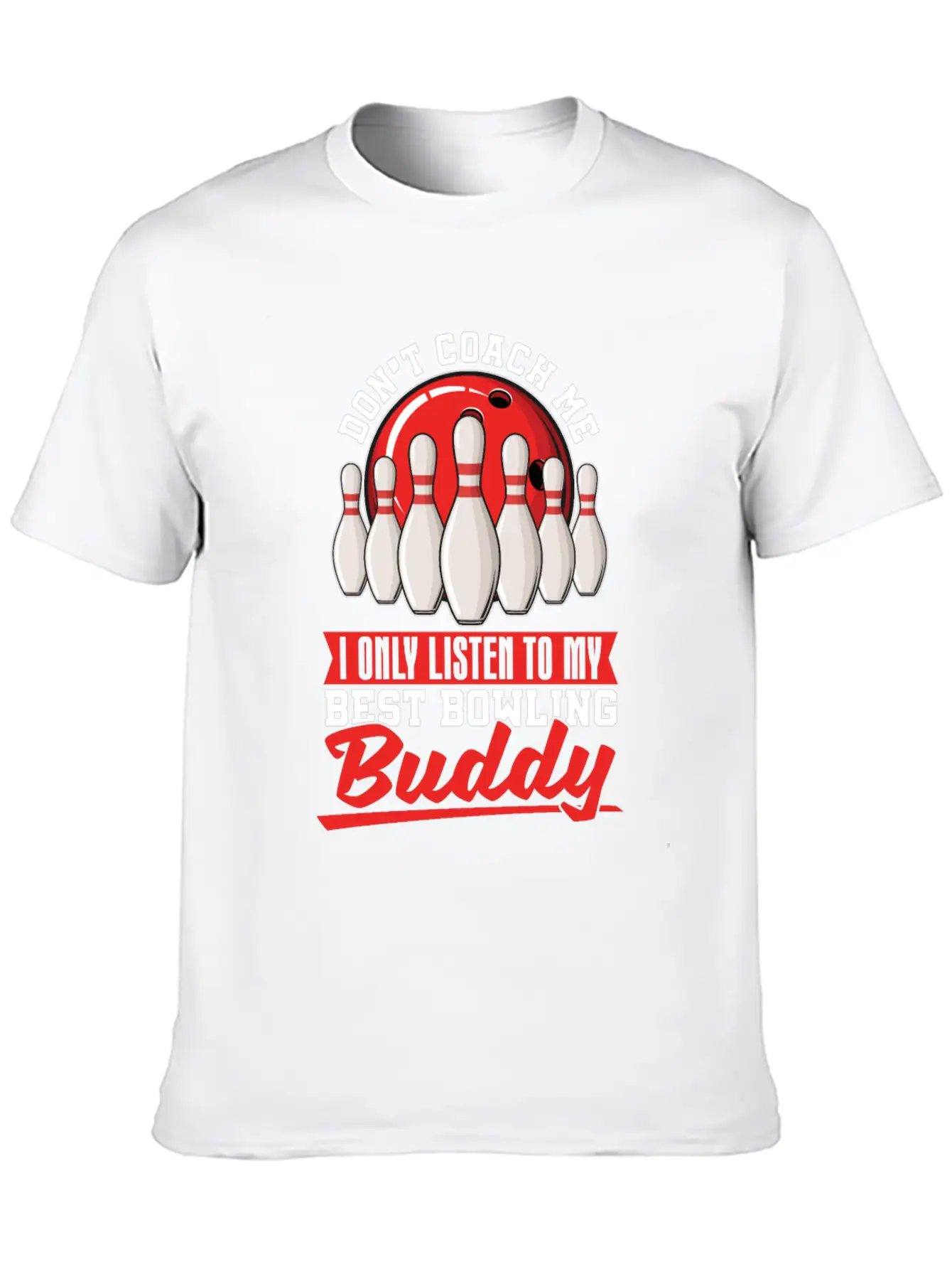 Bowling Breathable Soft Cotton T-Shirt – Timeless Casual Look