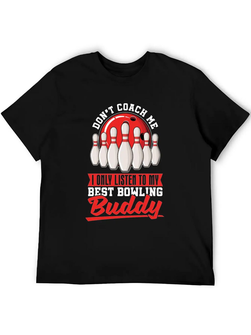 Bowling Breathable Soft Cotton T-Shirt – Timeless Casual Look