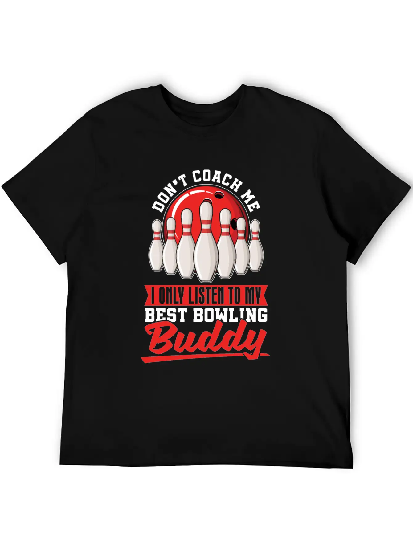 Bowling Breathable Soft Cotton T-Shirt – Timeless Casual Look