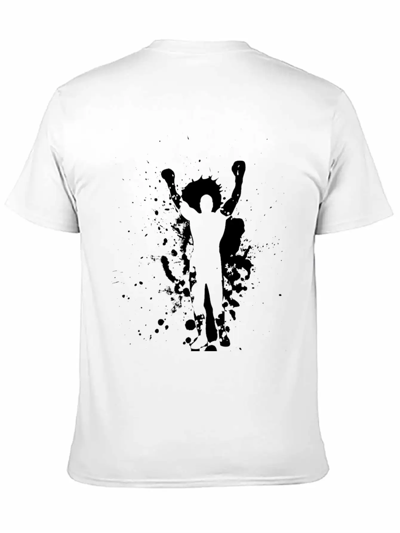 Boxer White Unisex Casual T-Shirt – Clean Design For Daily Comfort