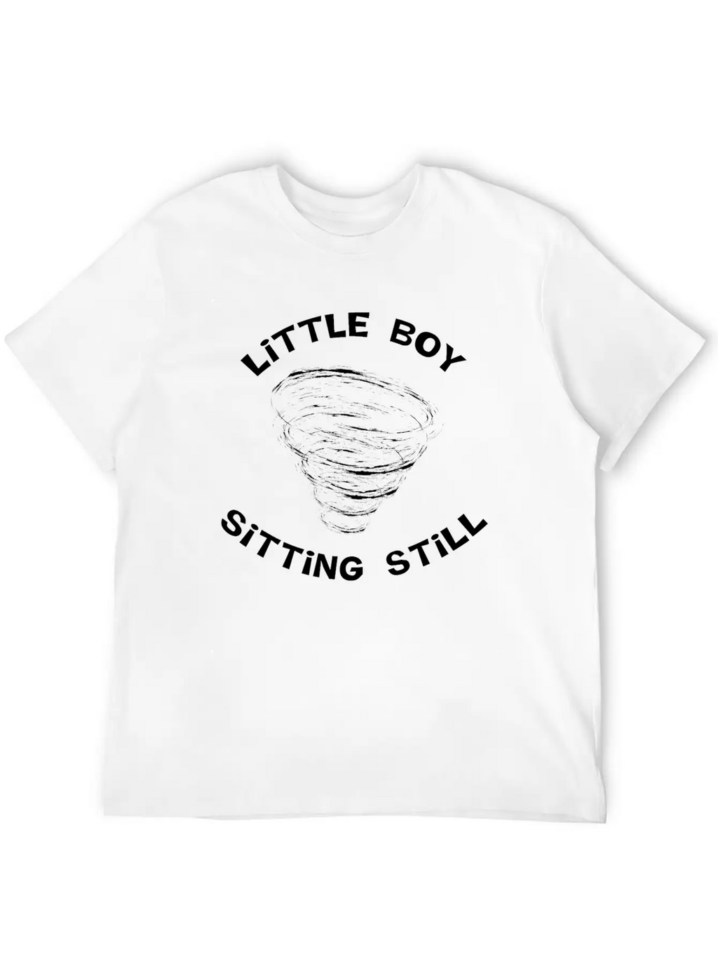 Boy Tornado Classic Fit Graphic Tee For Daily Comfort – Unisex Cotton Shirt